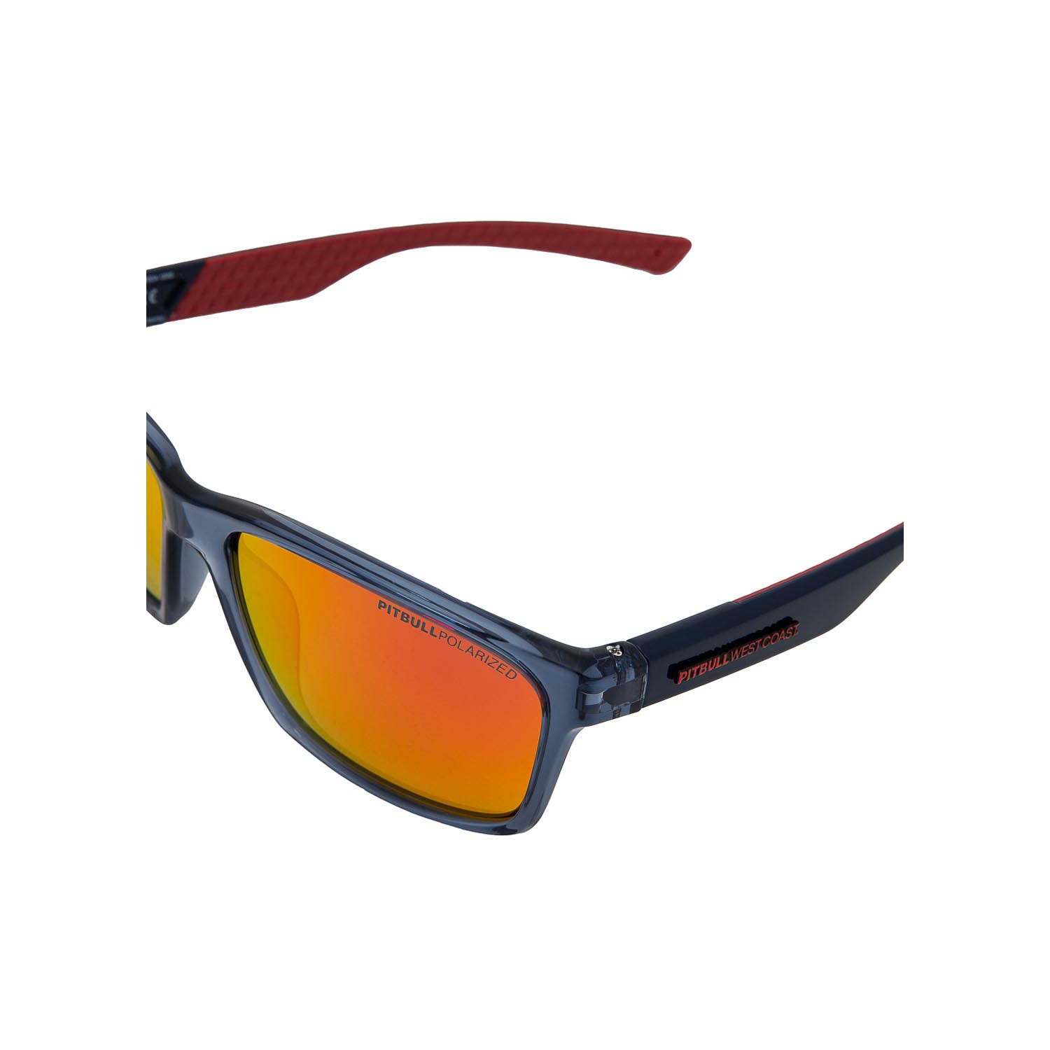 Pit Bull West Coast Sun Glasses, Santee, grey-red