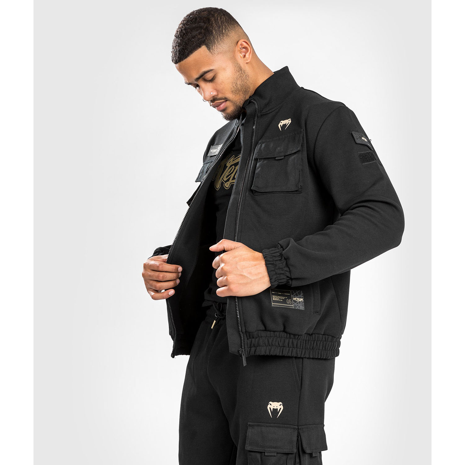 VENUM Training Jacket, Tecmo 2.0, black, XL