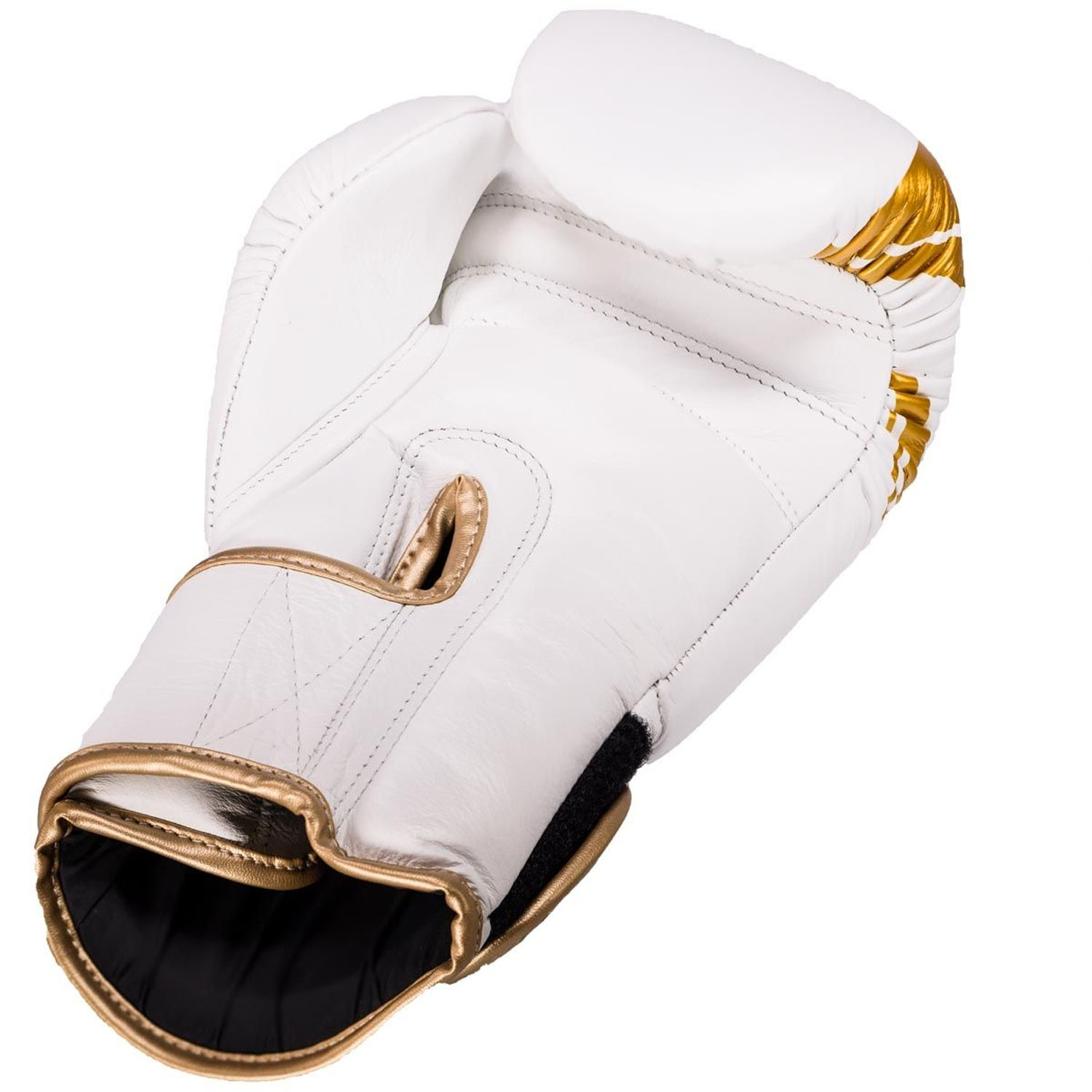 Booster Boxing Gloves, BGL V3, white-gold, 12 Oz