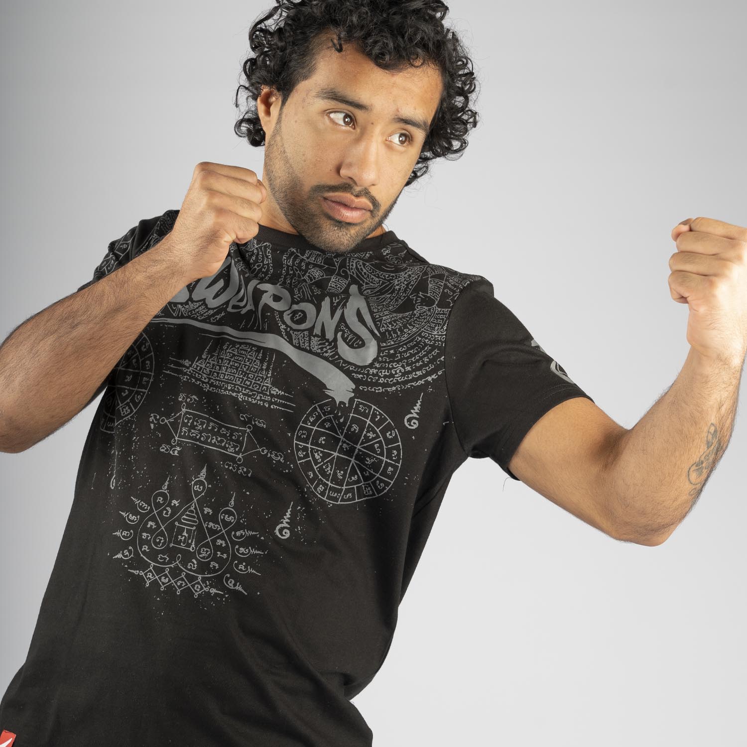8 WEAPONS T-Shirt, Yantra, schwarz, XXL