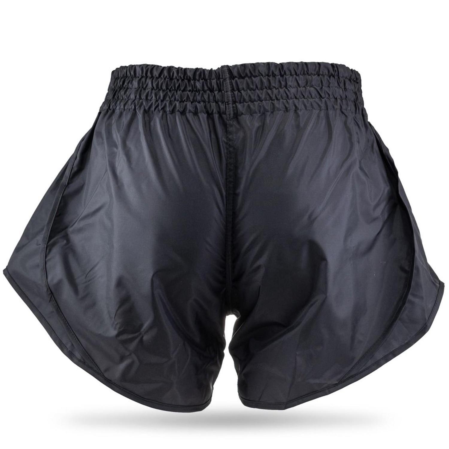 Booster Muay Thai Shorts Kids, Retro Hybrid, black, XS