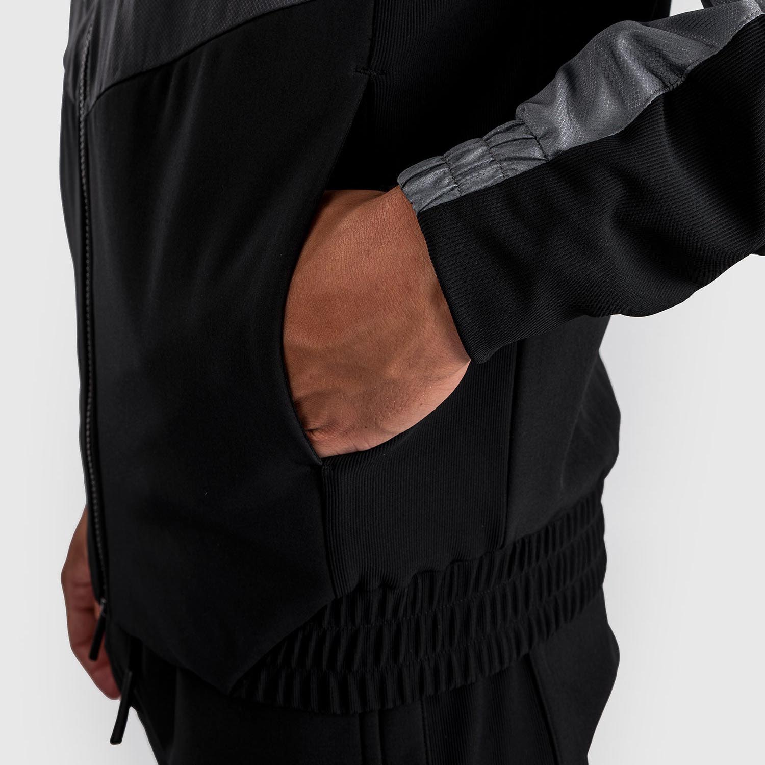 VENUM Trainingsjacke, Laser 3.0, schwarz-grau, XL