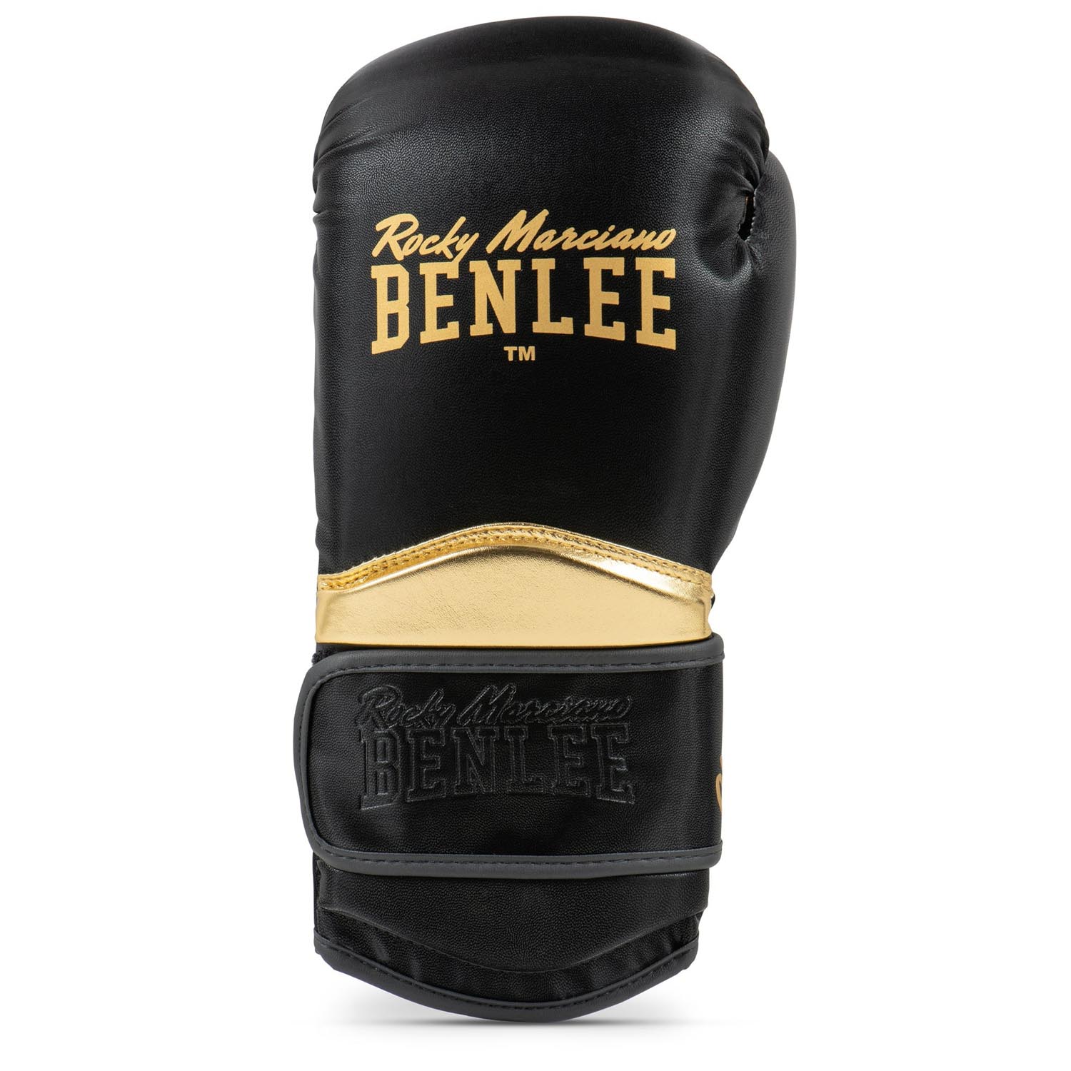 BENLEE Boxing Gloves, Glance, black-gold, 16 Oz