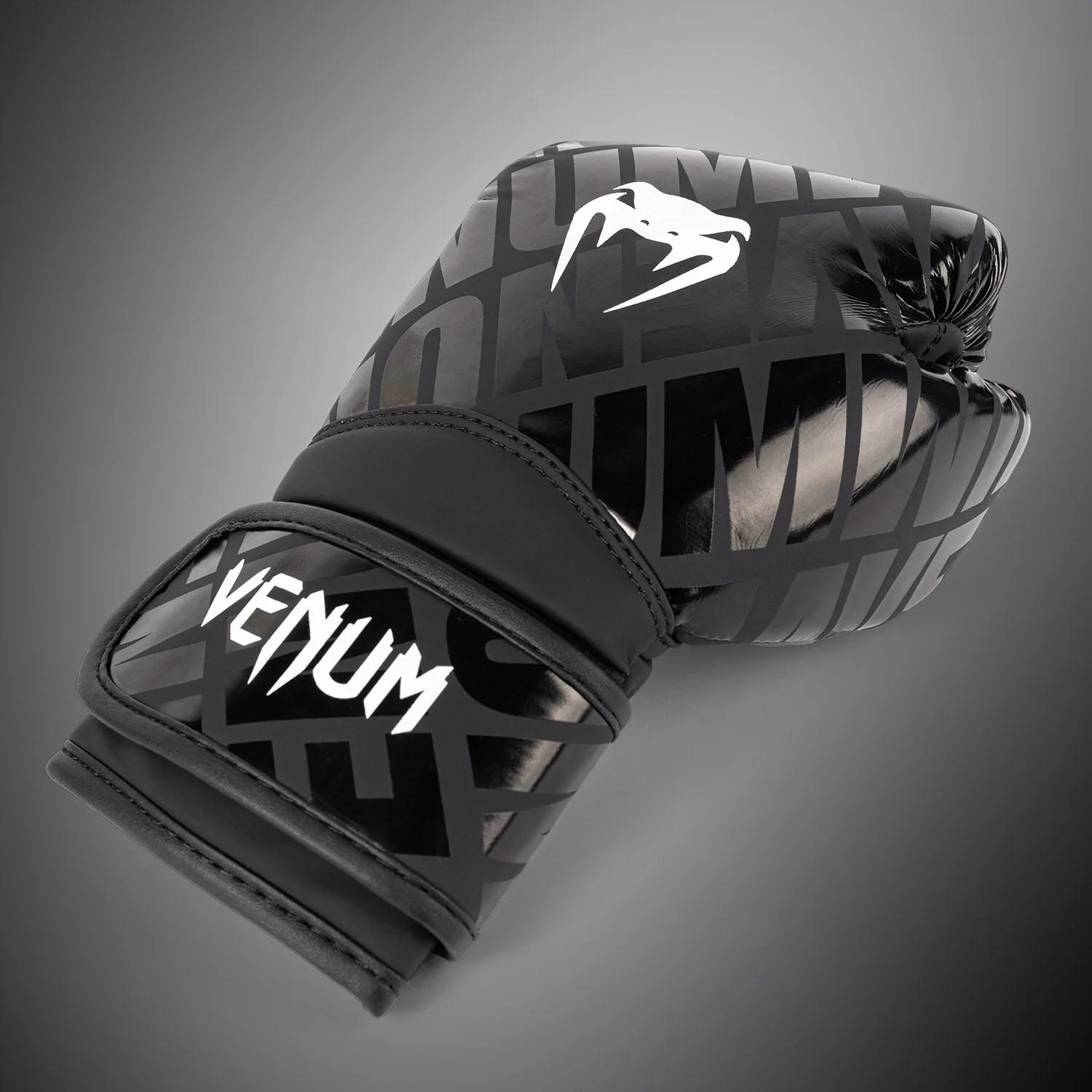 VENUM Boxing Gloves, Kids, Contender 1.5 XT, black, 8 Oz