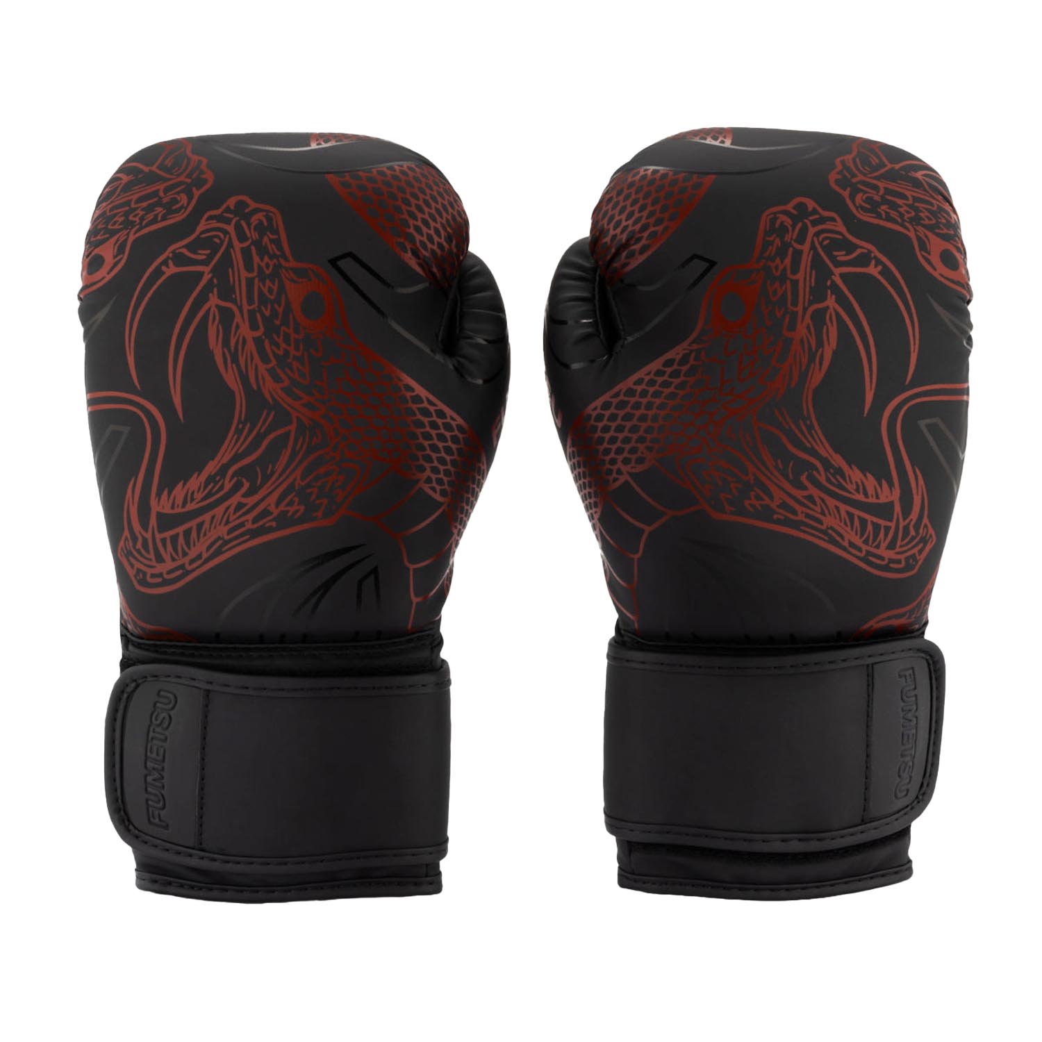 Fumetsu Boxing Gloves, Anaconda, black-red