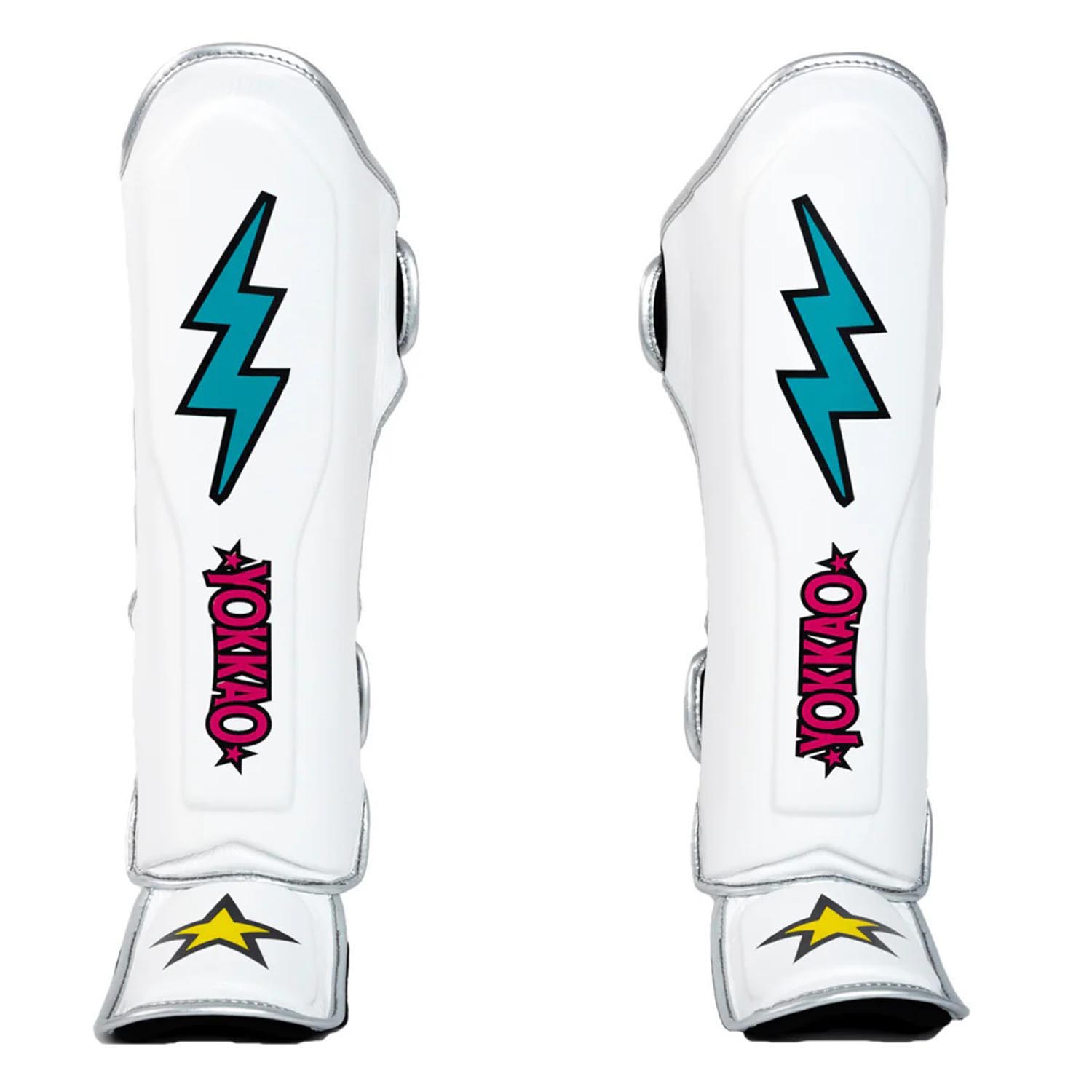 YOKKAO Shinguards, Stadium, white, L