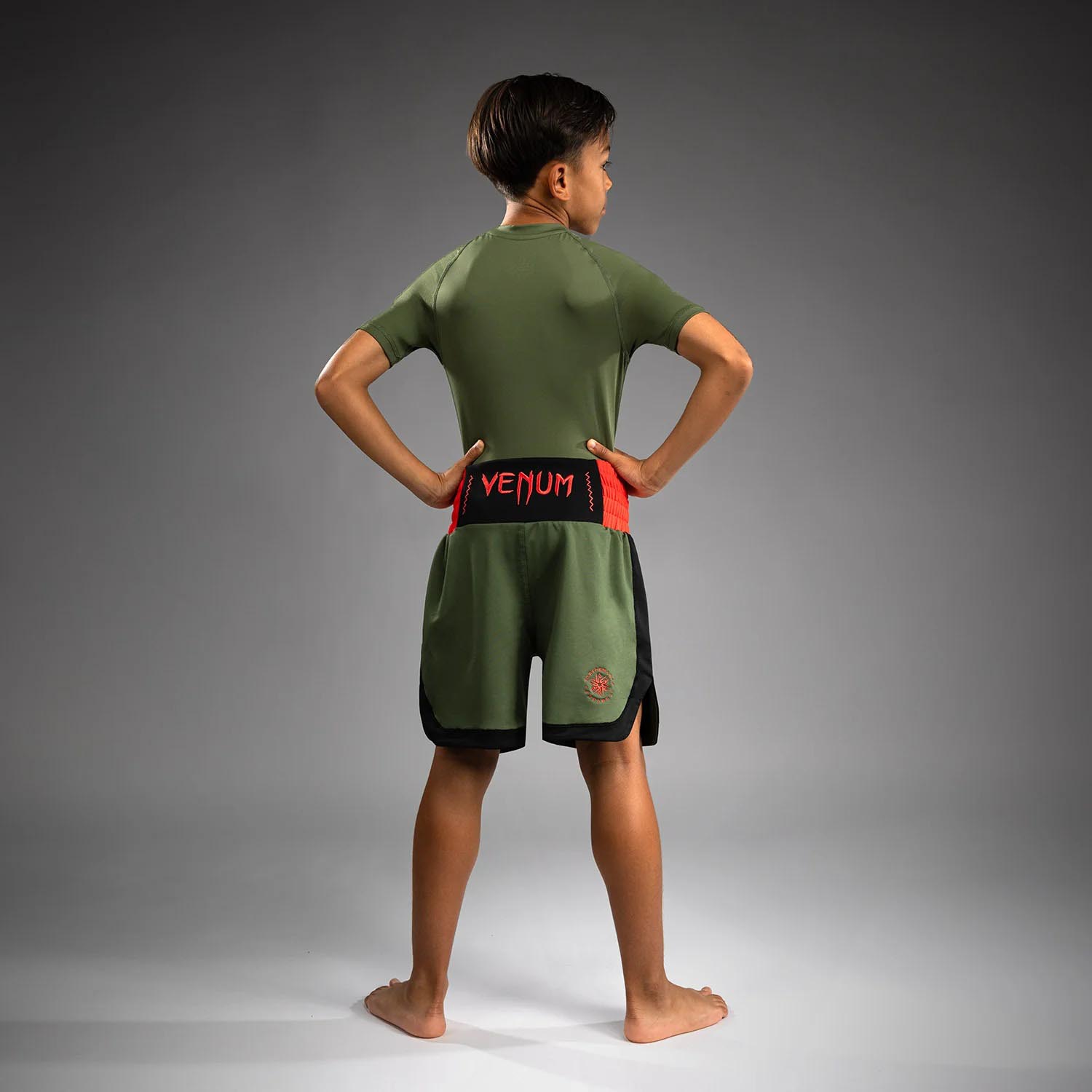 VENUM Boxhose, Kids, Classic, khaki-orange, 14 J