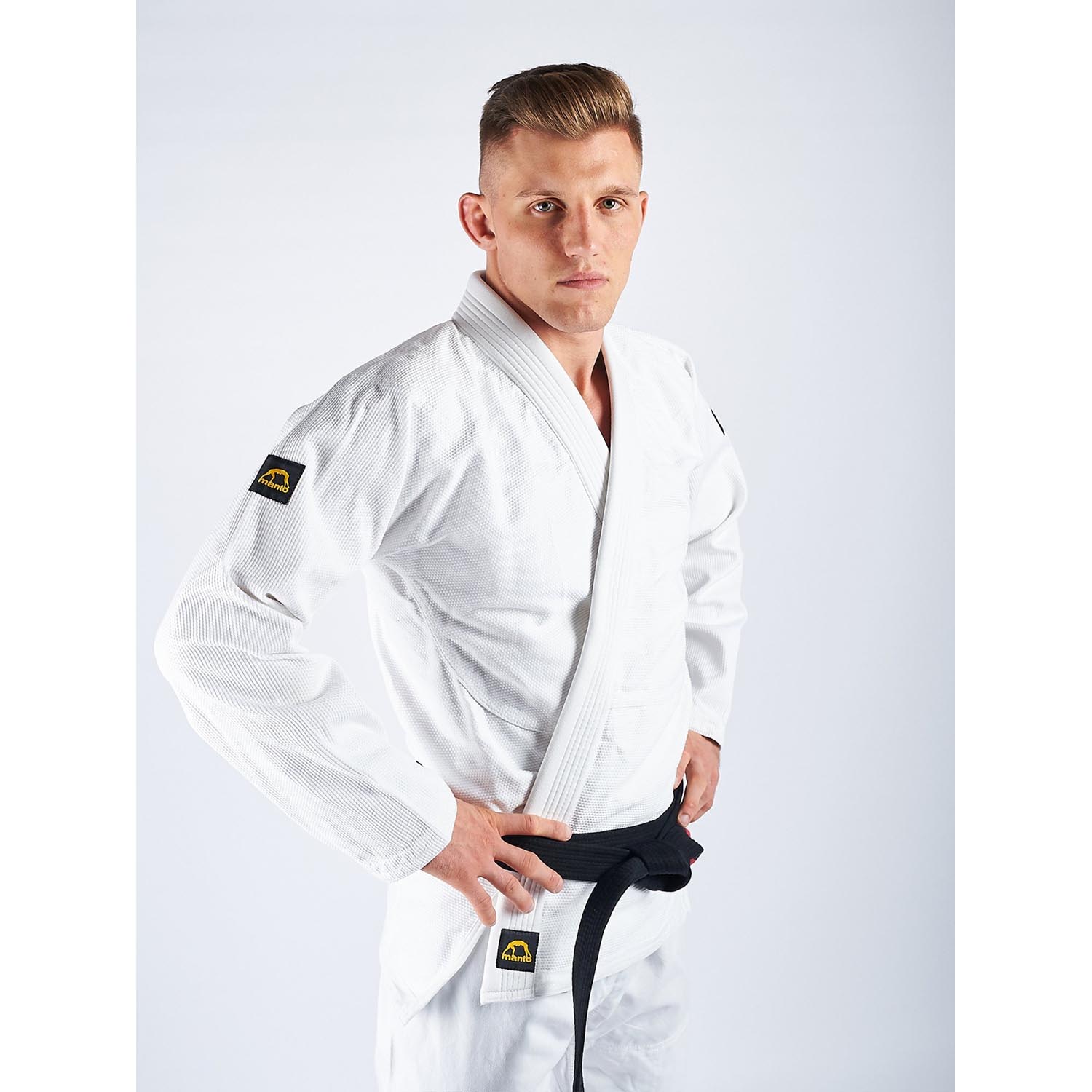 MANTO BJJ GI, Base 2.0, A4, white