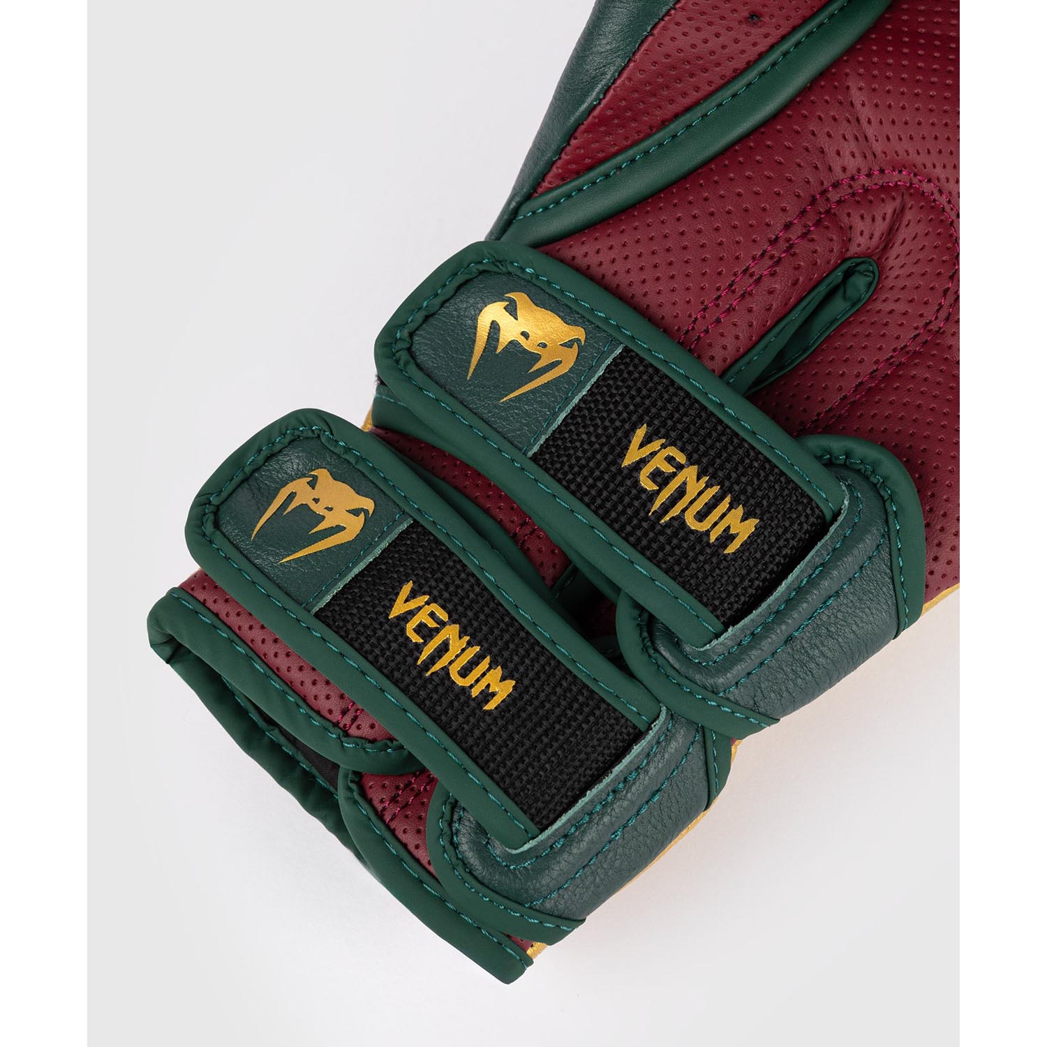 VENUM Boxing Gloves, Reverso, green-gold, 16 Oz