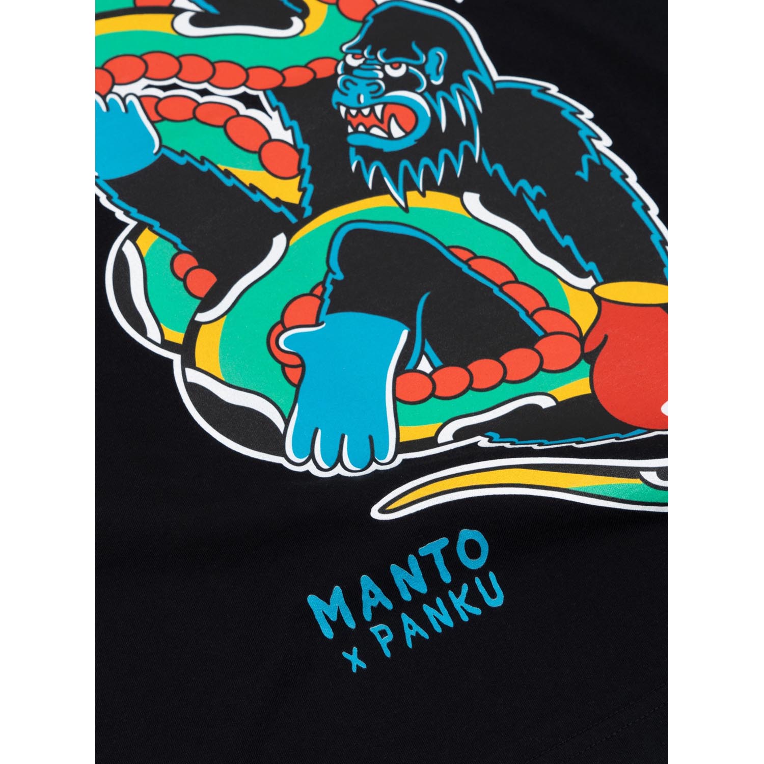 MANTO T-Shirt, Struggle, black, XXL