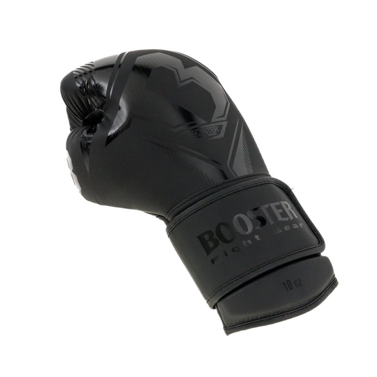 Booster Boxing Gloves, Bangkok Series 5, black-black, 16 Oz