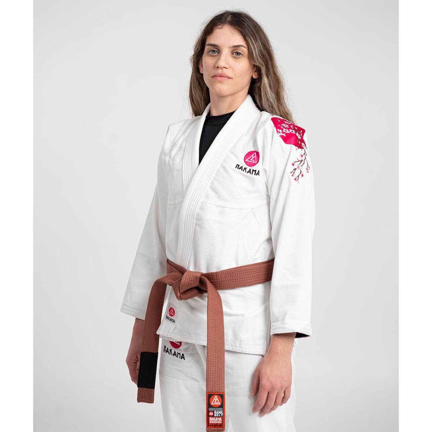 Nakama BJJ GI, Damen, Shirubia, weiß, F4