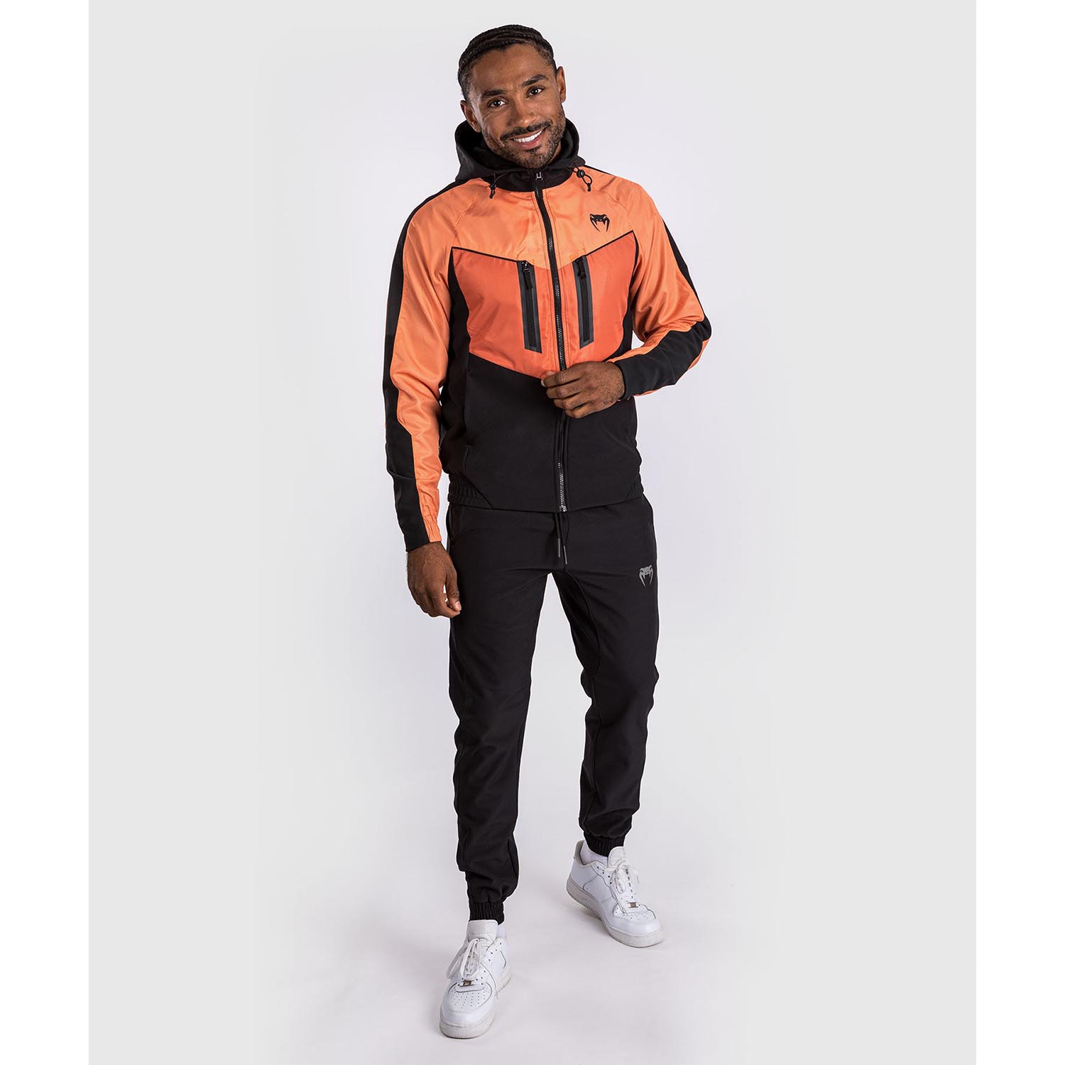 VENUM Trainingsjacke, Laser 3.0, schwarz-orange, L