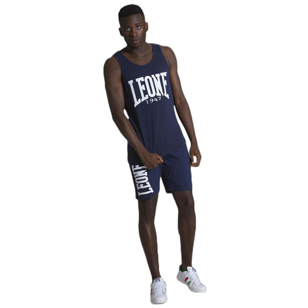 LEONE Tank Top, Basic, navy, XXXL