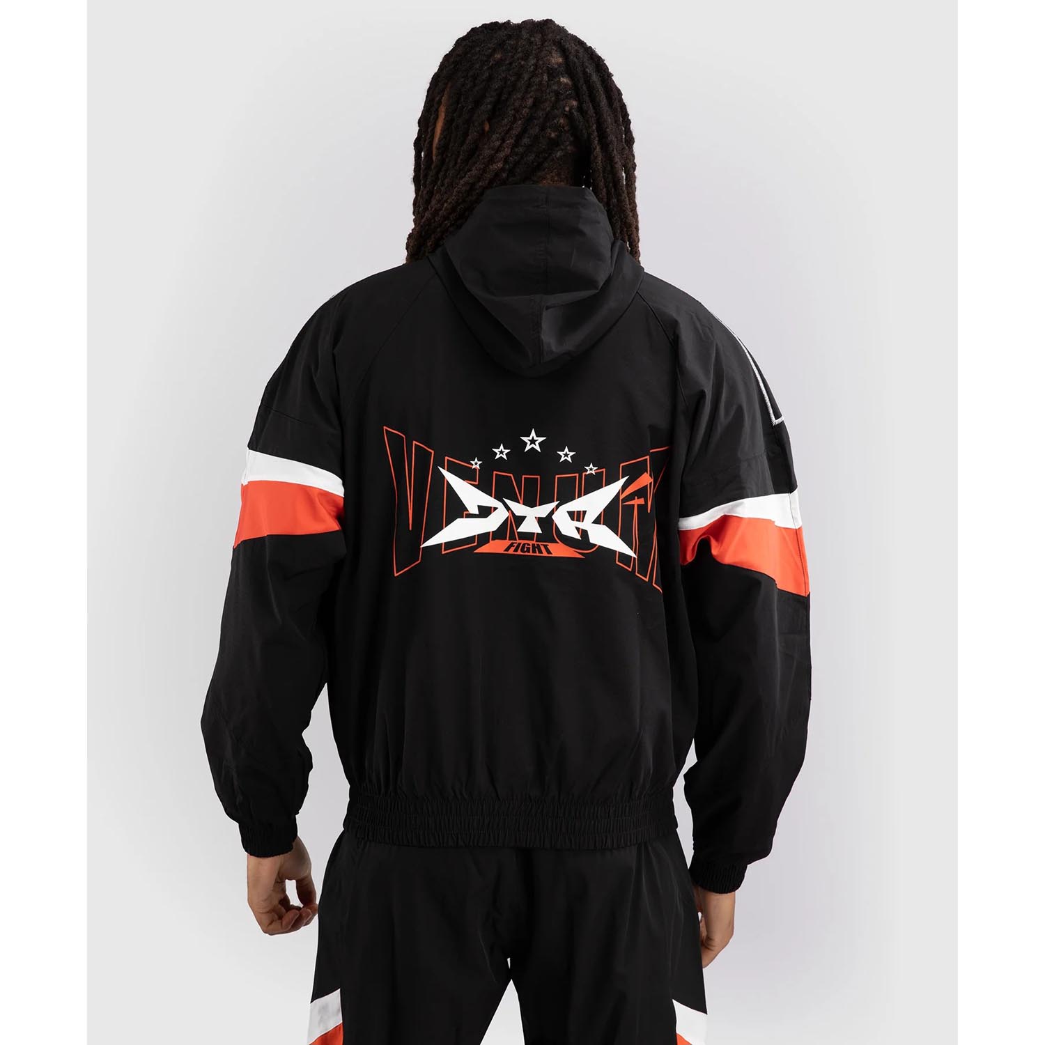 VENUM Training Jacket, DTR Fight Attack 90, black-orange, XXL