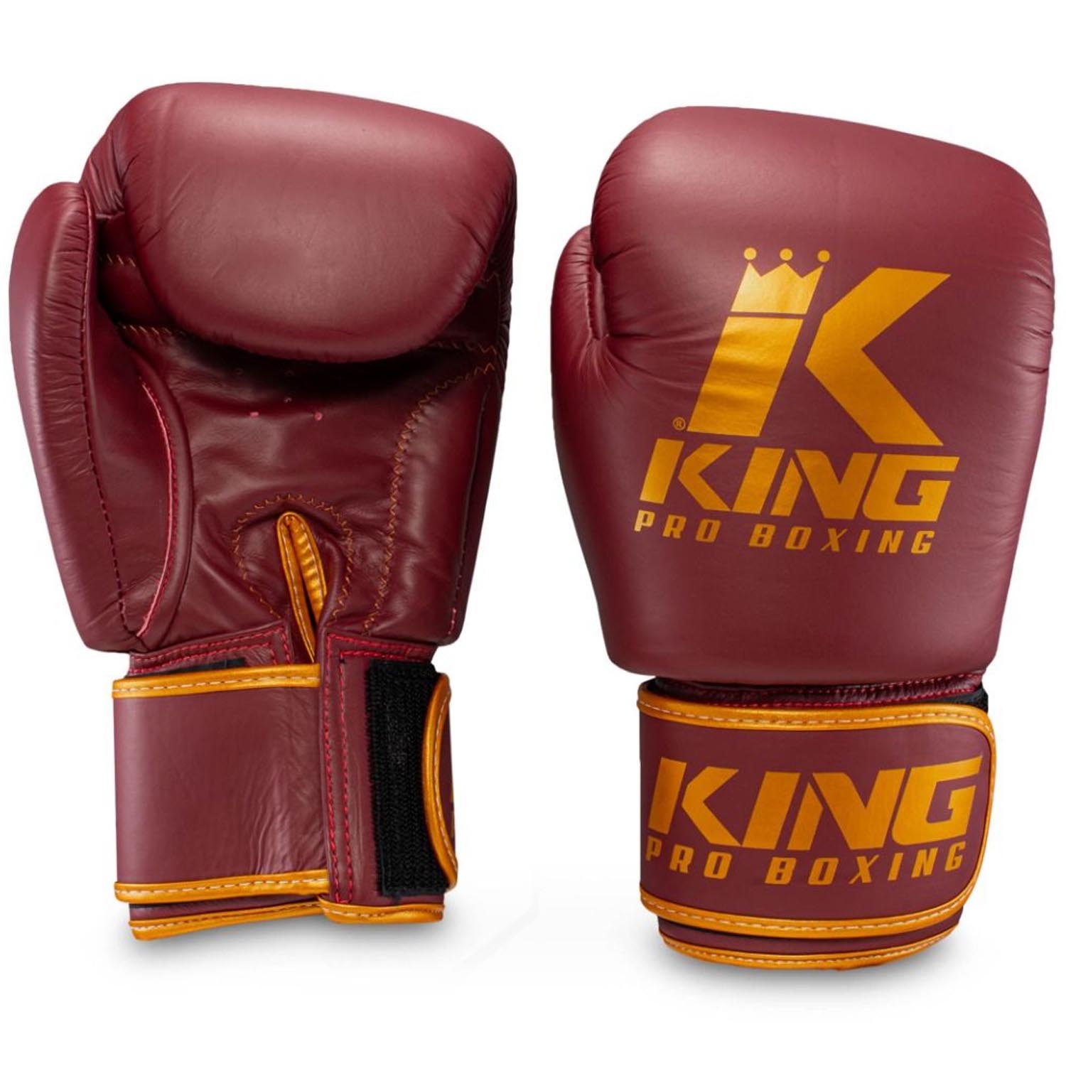 KING PRO BOXING Boxing Gloves, BGVL 3, winered, 12 Oz
