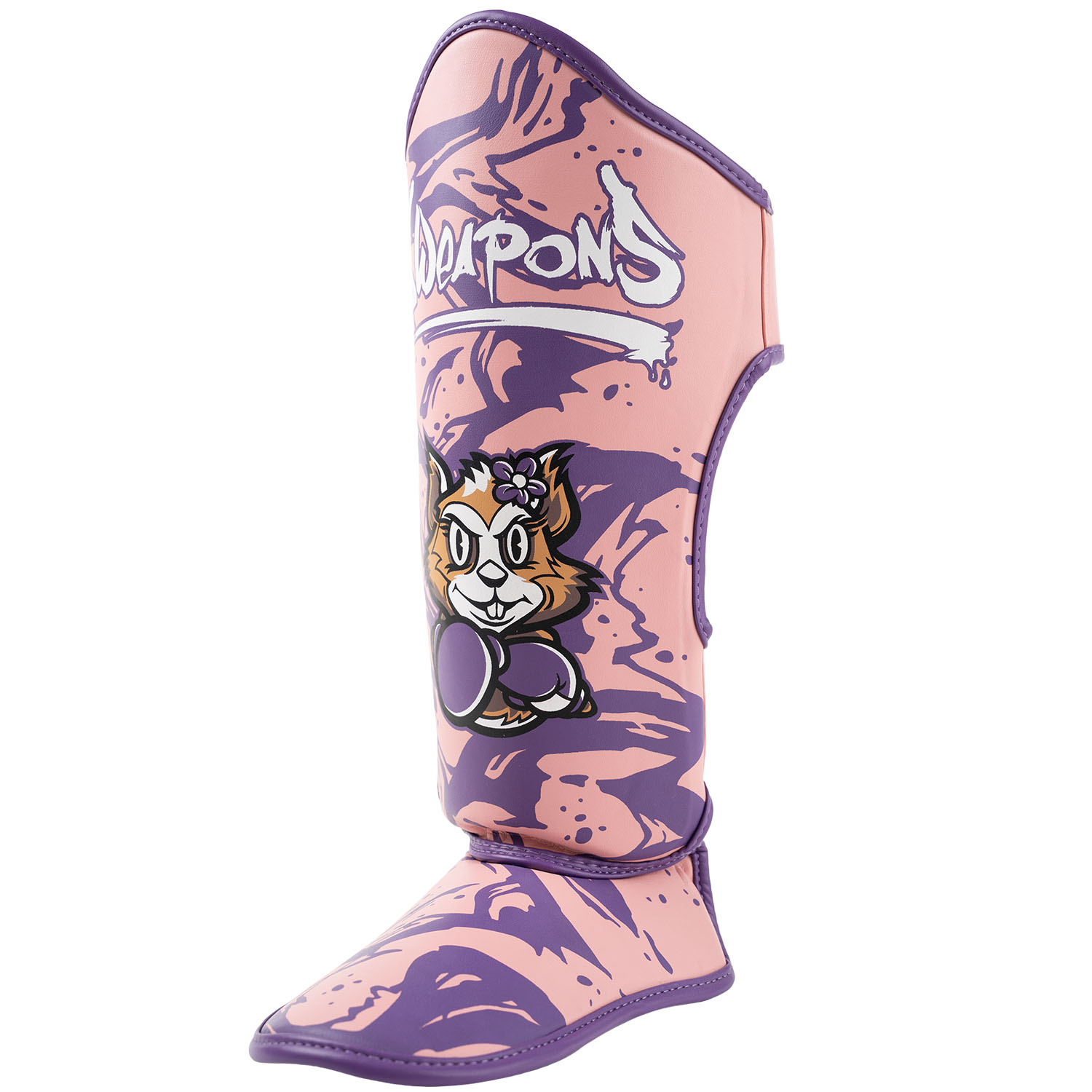 8 WEAPONS Shin Guards, Kids, Jenny, pink, L/XL