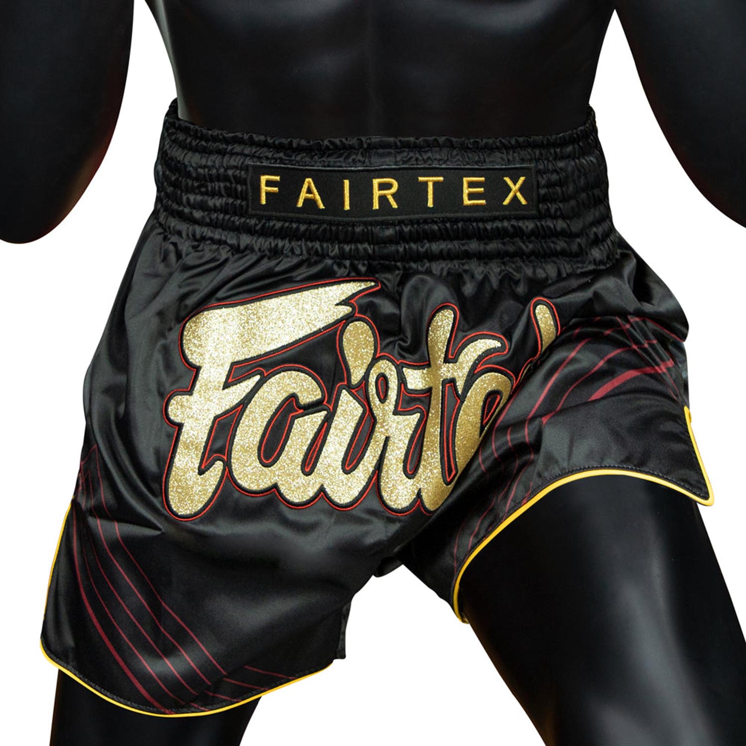 Fairtex Muay Thai Shorts, BS1925, Mr X, black, M