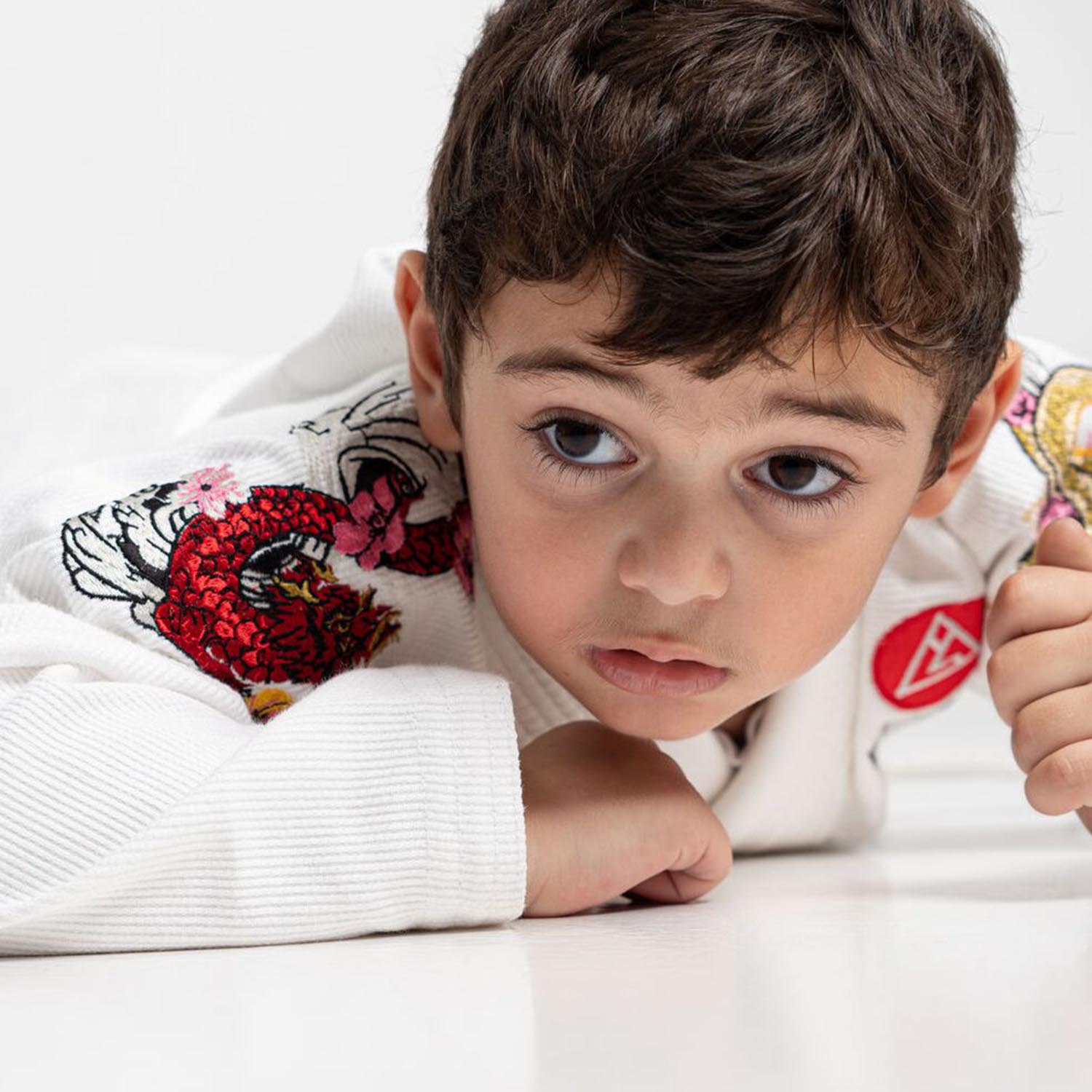 Nakama BJJ GI, Kids, Ryuu, weiß, M2