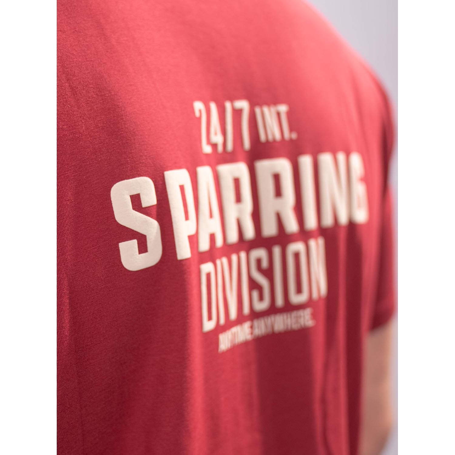 RINGLIFE T-Shirt, Sparring Division, winered, XXL
