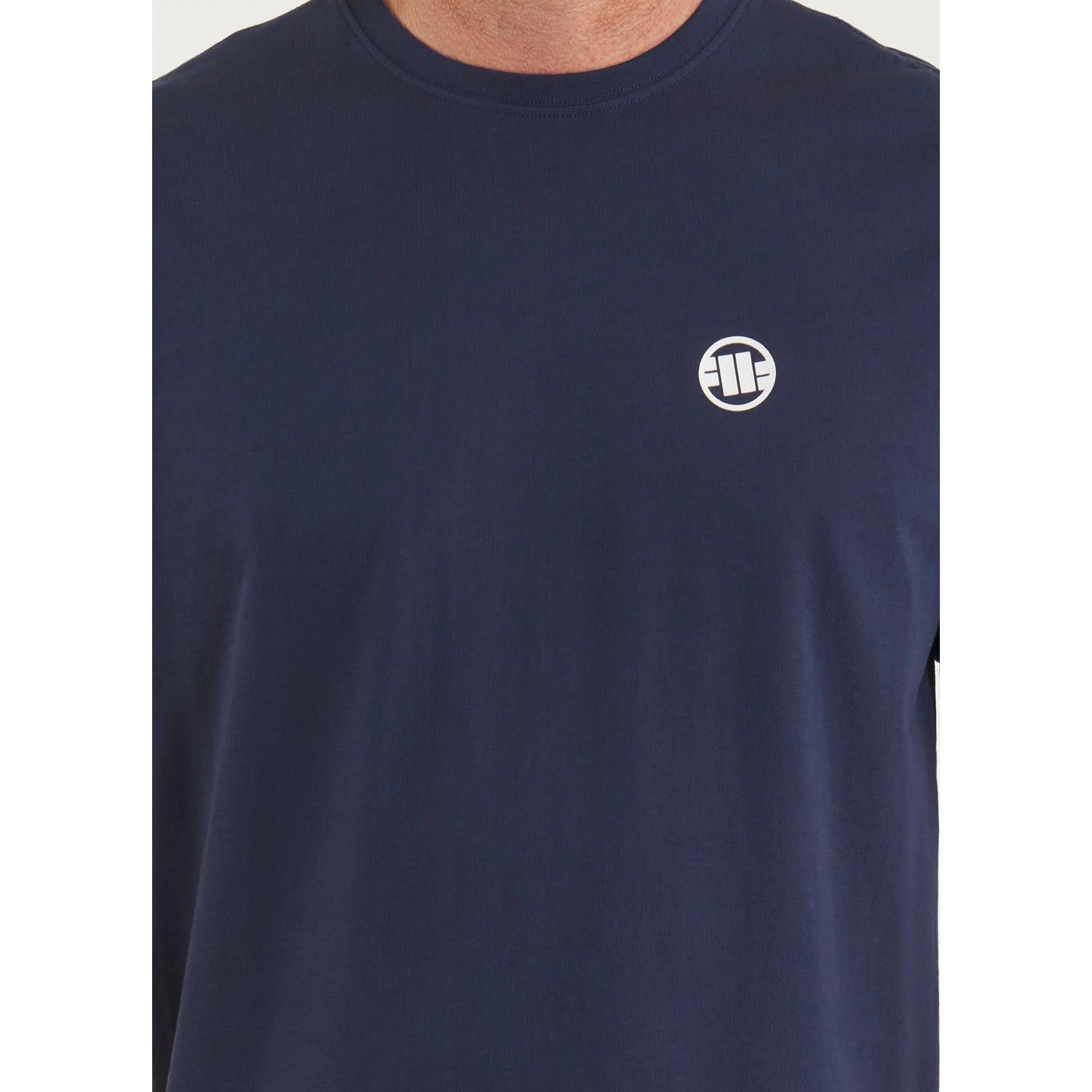 Pit Bull West Coast T-Shirt, Small Logo, navy, XXXL
