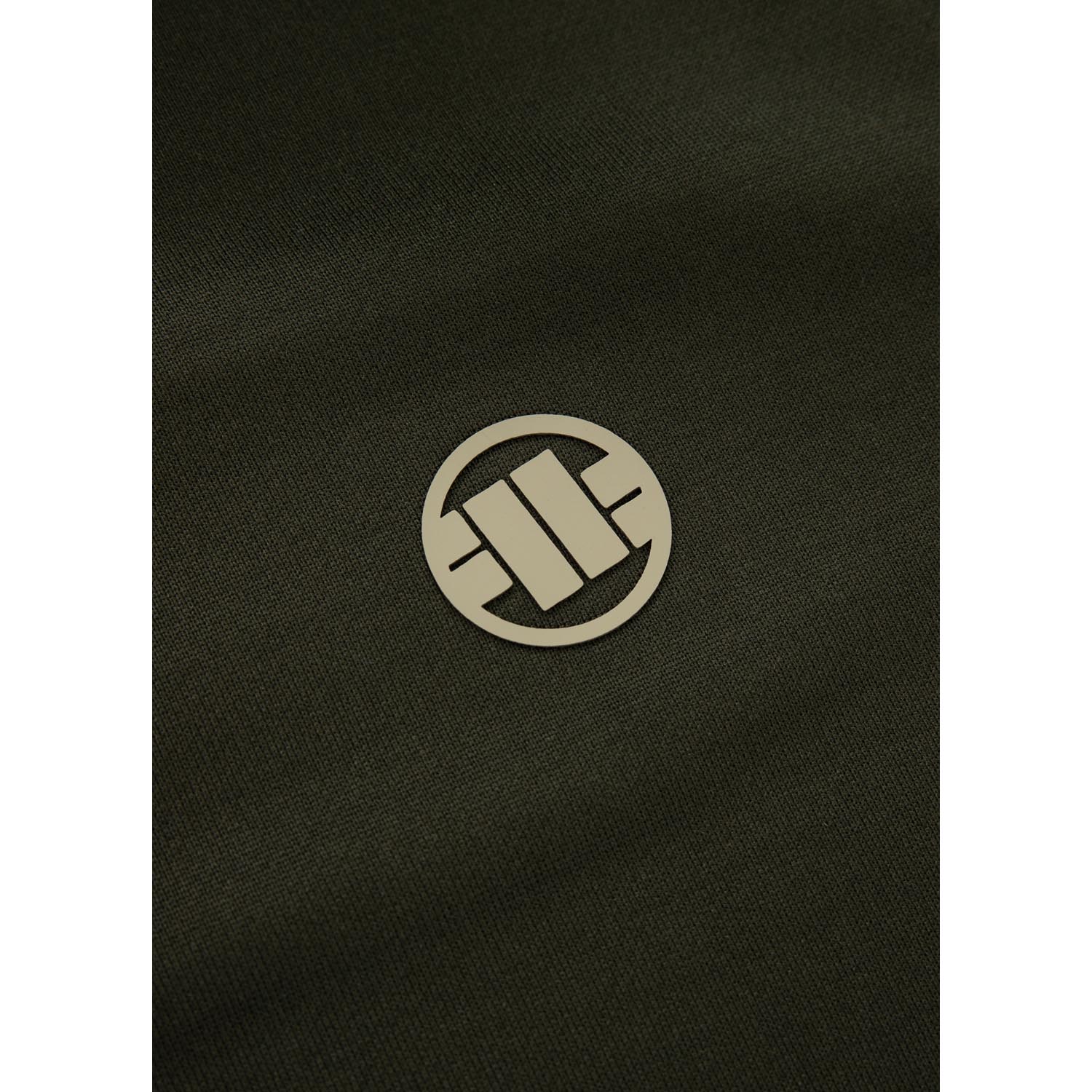 Pit Bull West Coast Trainingsjacke, Tape Logo, olive, XXL