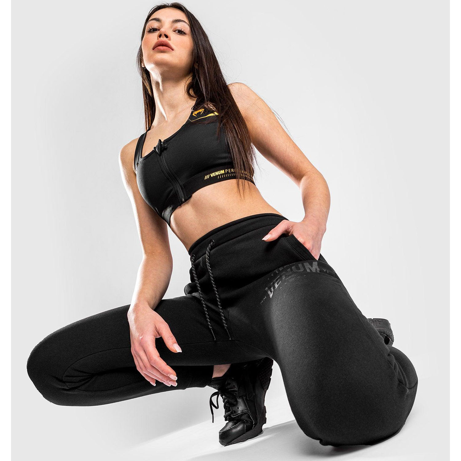 VENUM Jogging Pants, Women, Team 2.0, black-black, S