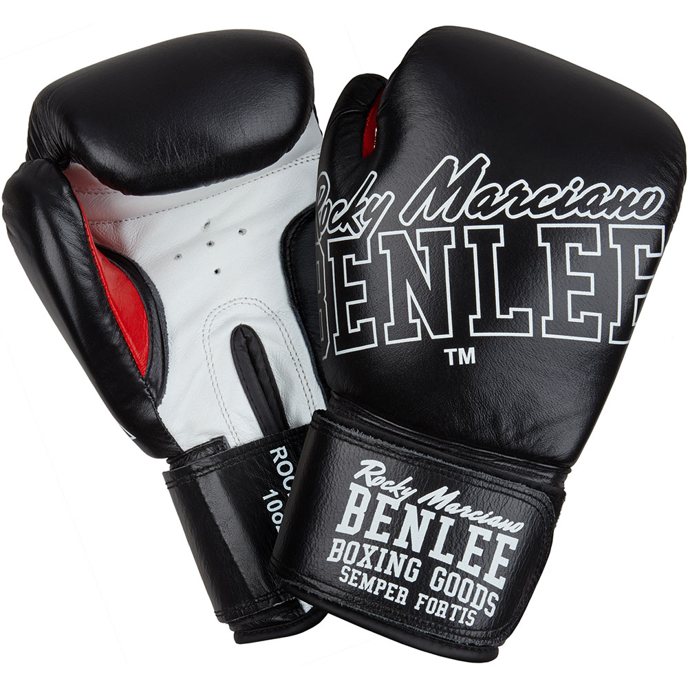BENLEE Boxhandschuhe, Rockland, schwarz-weiß, 10 Oz