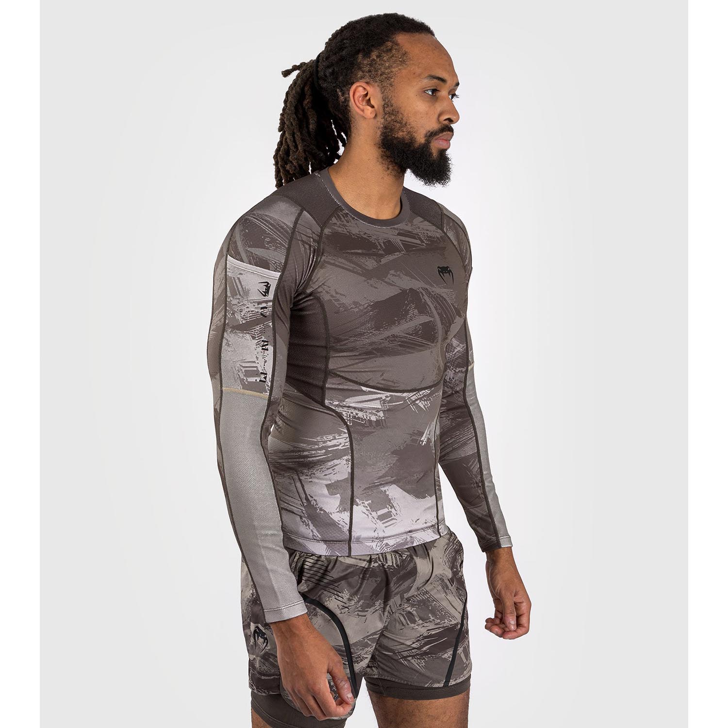 VENUM Rashguard, L/S, Electron 3.0, sand, L