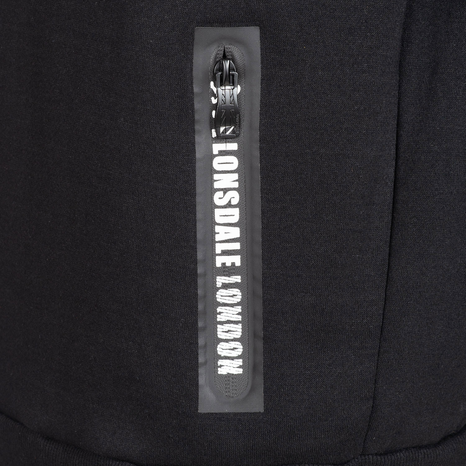 Lonsdale Trainingsanzug, Geddington, schwarz, XL