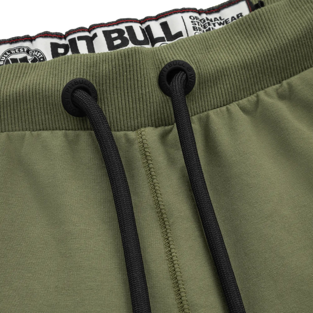 Pit Bull West Coast Jogginghosen, Small logo F. Terry, olive, XXL