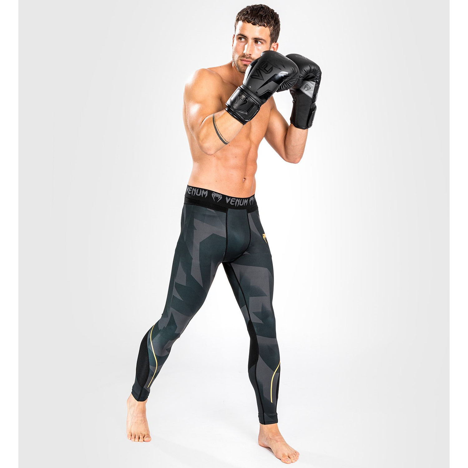 VENUM Compression Pants, Razor, schwarz-gold, S