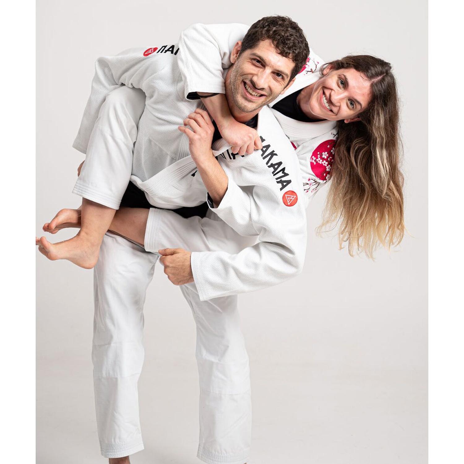 Nakama BJJ GI, Damen, Shirubia, weiß, F4