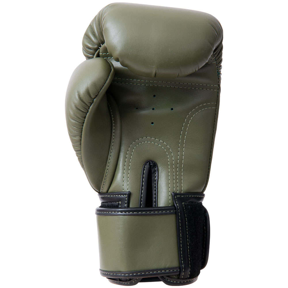 8 WEAPONS Boxhandschuhe, BIG 8 Premium, olive, 10 Oz