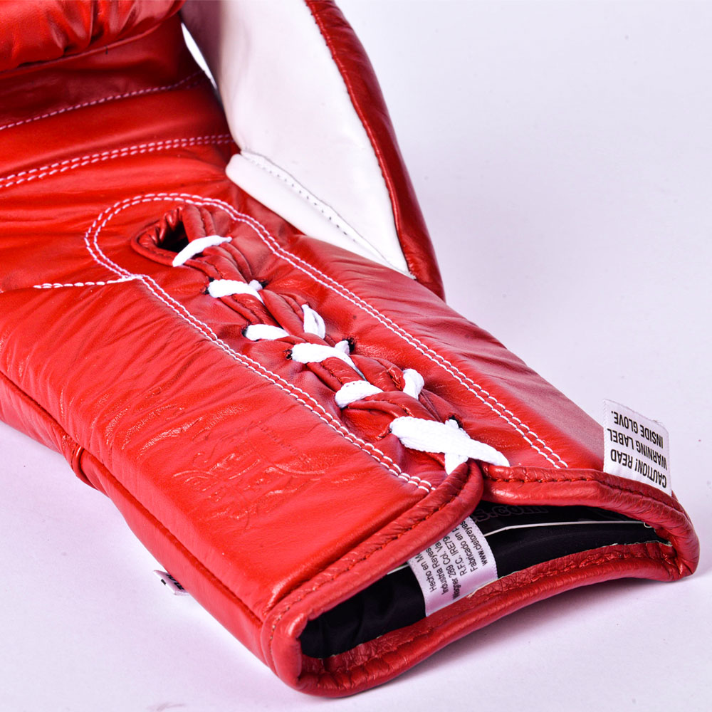 Cleto Reyes Boxing Gloves, Safetec Contest, red, 10 Oz