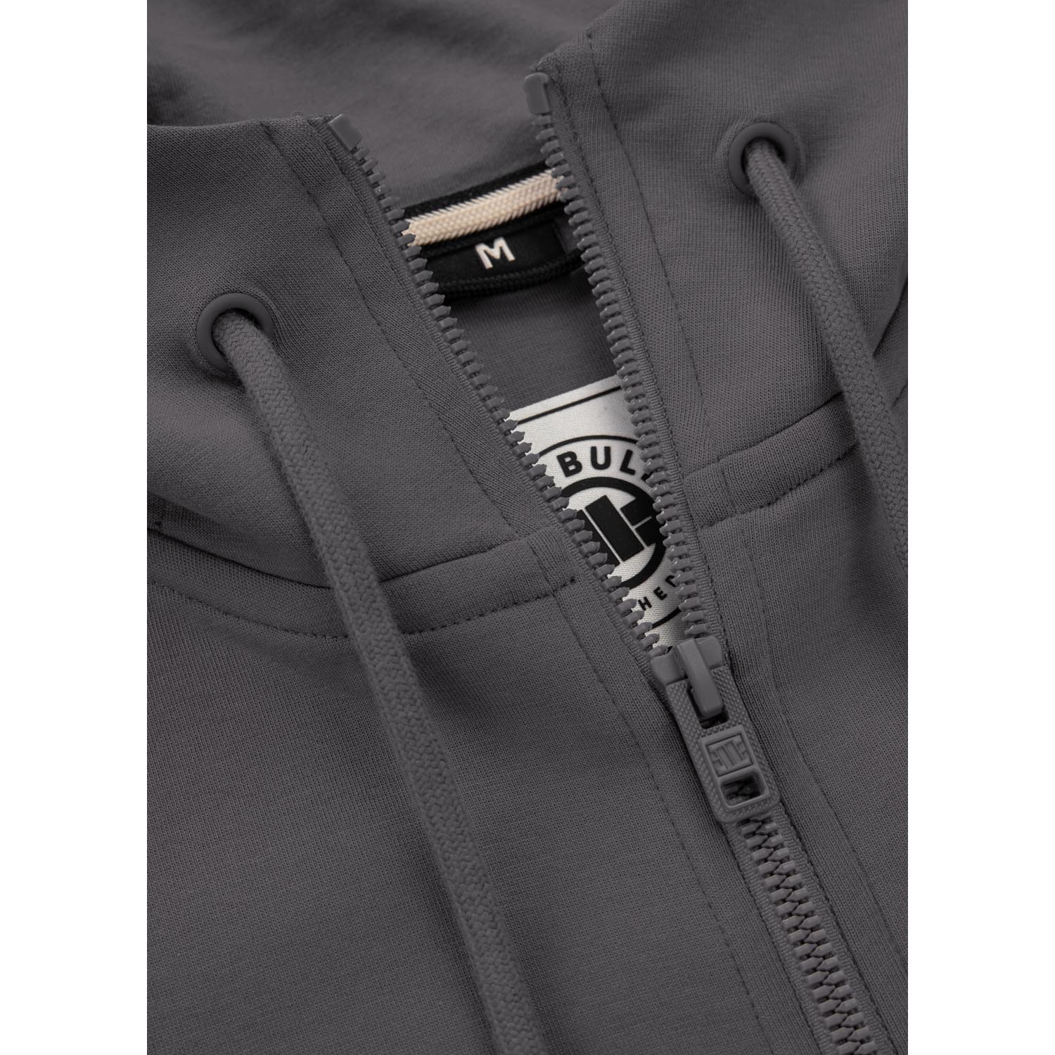 Pit Bull West Coast Zip Hoody, Sampson, grey, XXXL