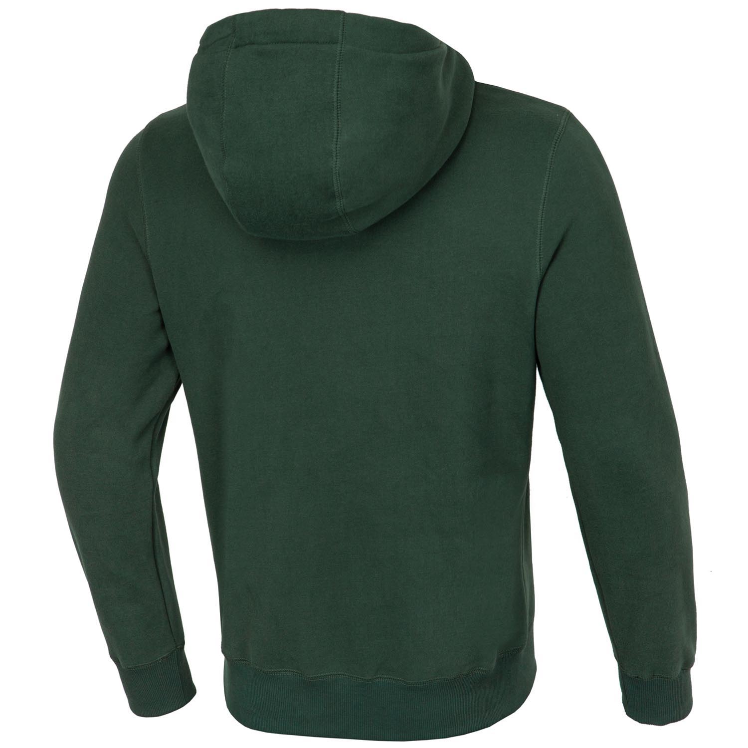 Pit Bull West Coast Zip Hoody, Small Logo, dunkelgrün, XL