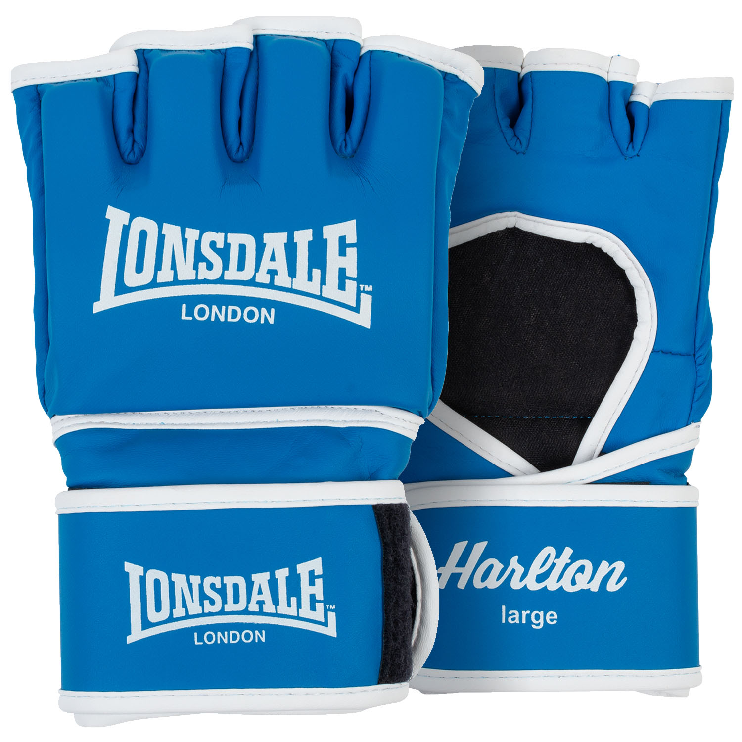 Lonsdale MMA Boxing Gloves, Harlton, blue, S
