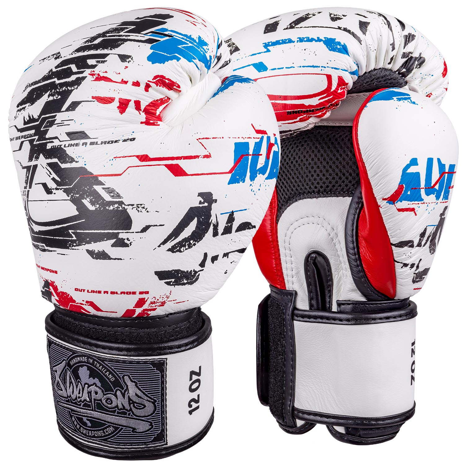 8 WEAPONS Boxing Gloves, Cut like a Blade 2.0, white, 16 Oz