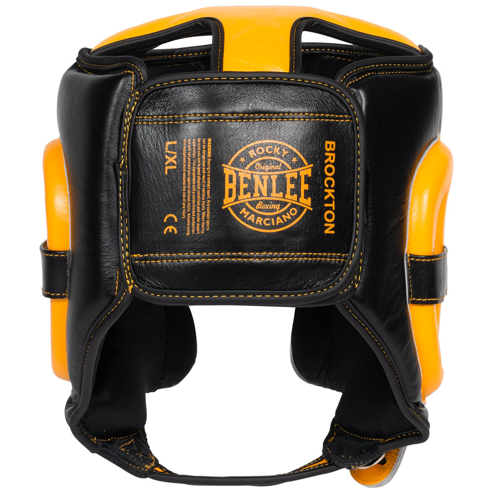 BENLEE Headguard, Brockton, black-yellow, S/M