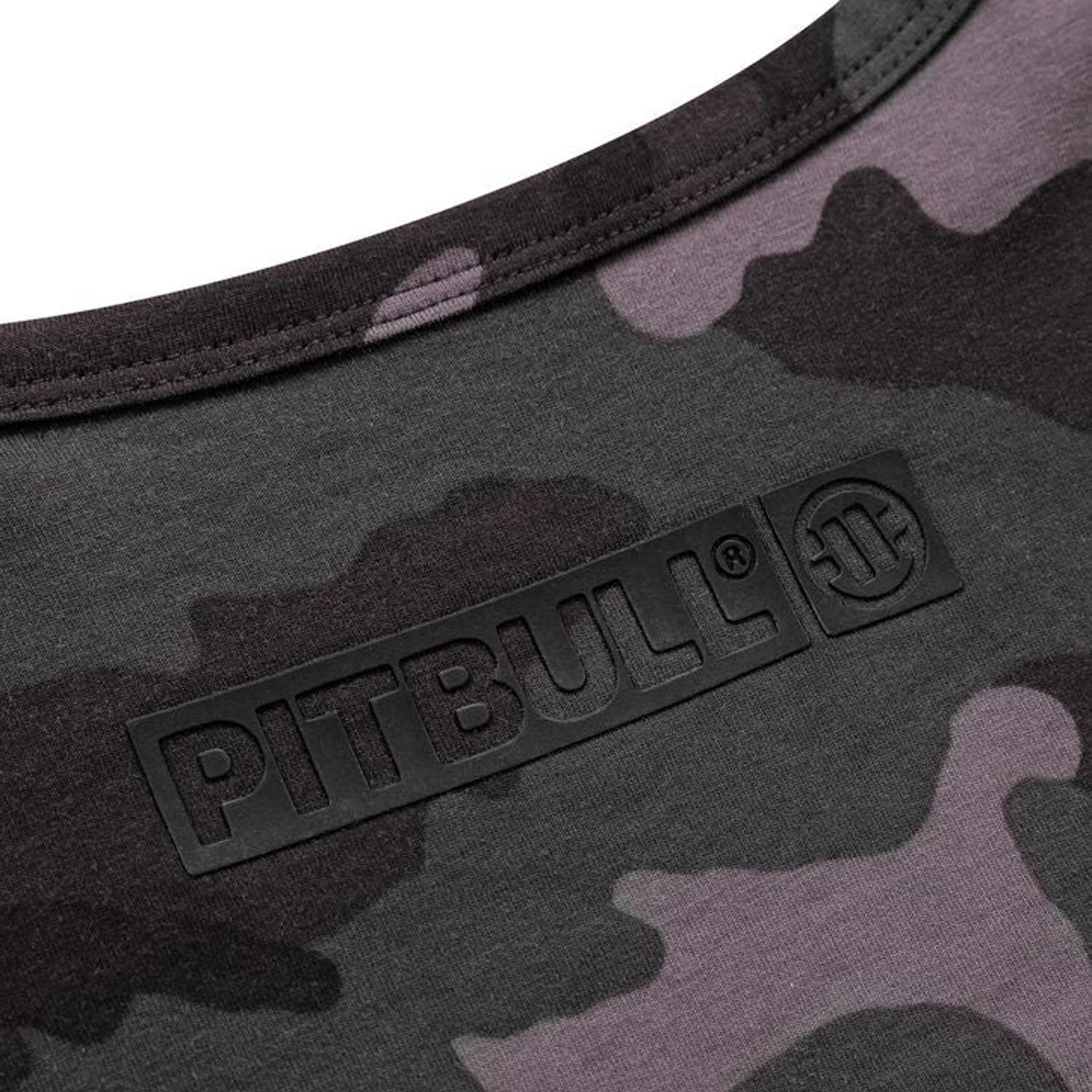 Pit Bull West Coast Tank Top, Hilltop, black-camo, M