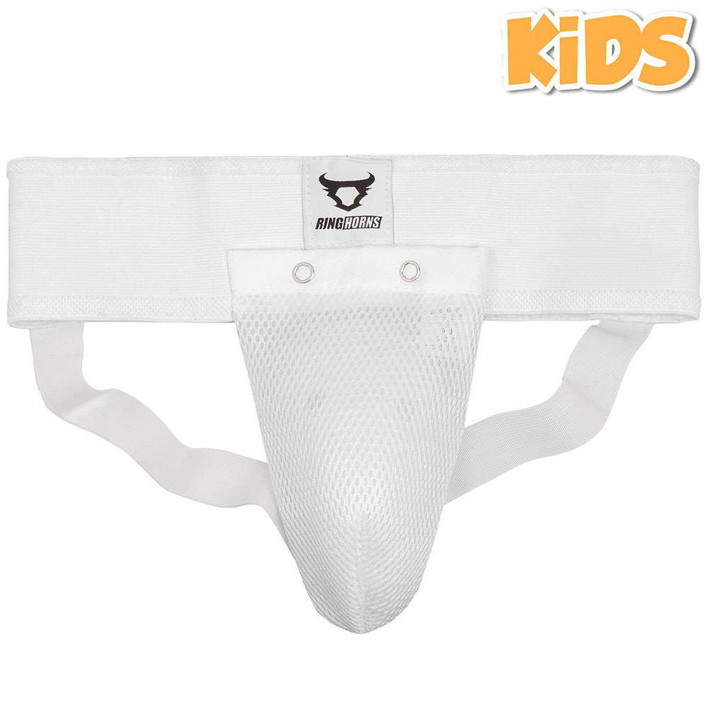 Ringhorns Tiefschutz, Kinder, Charger, weiß, 14 J