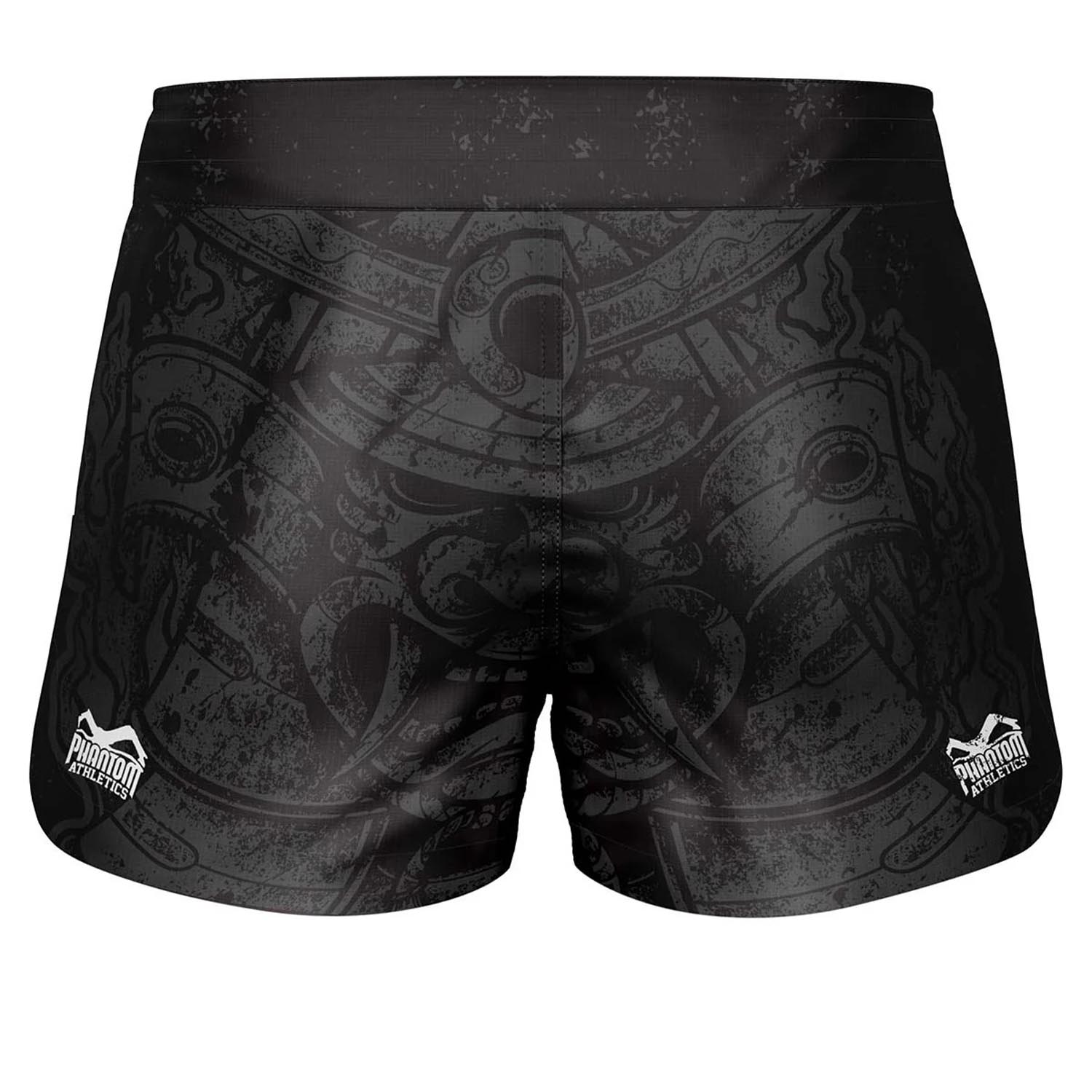 Phantom Athletics MMA Fight Shorts, Fusion R Samurai, black-red, S