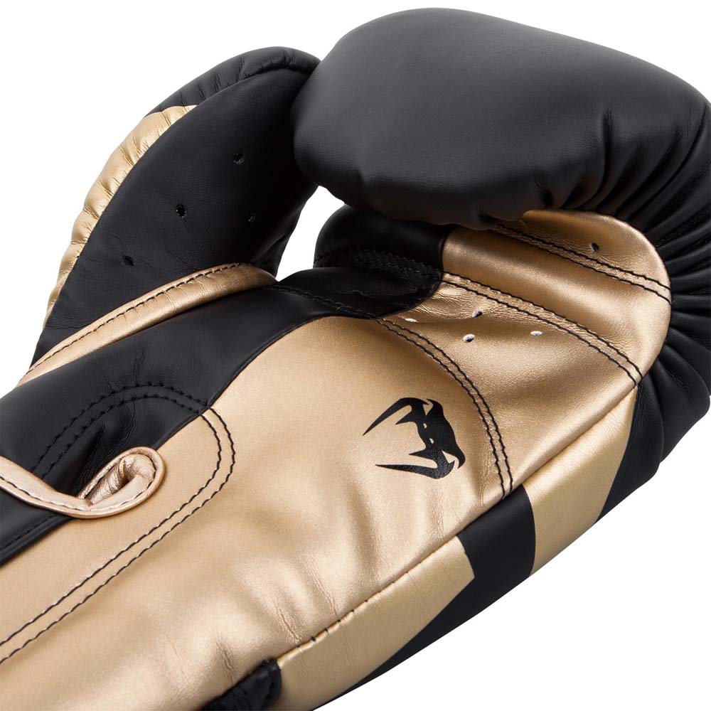 VENUM Boxhandschuhe, Elite, schwarz-gold, 12 Oz