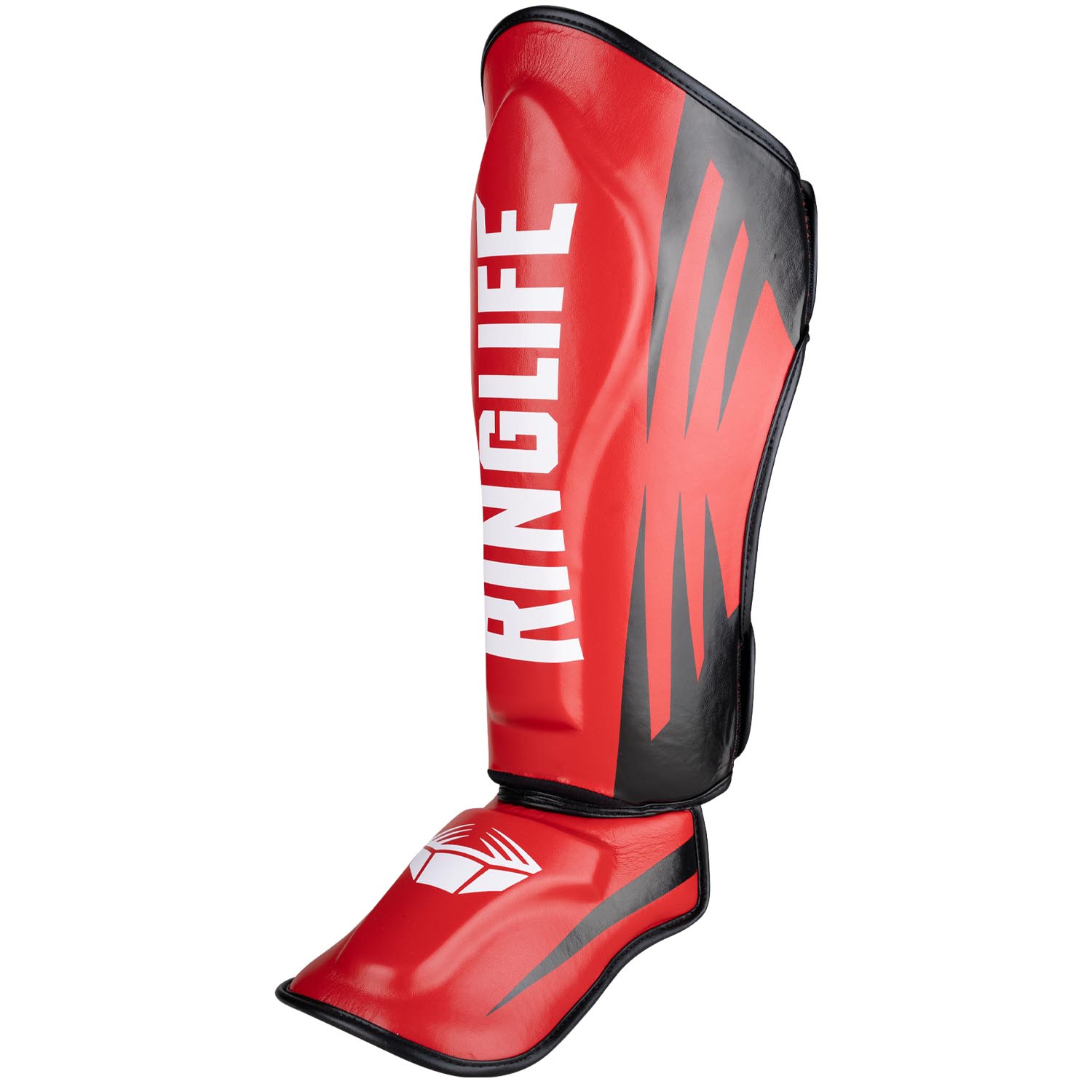 RINGLIFE Shin Guards - No.1 red XL