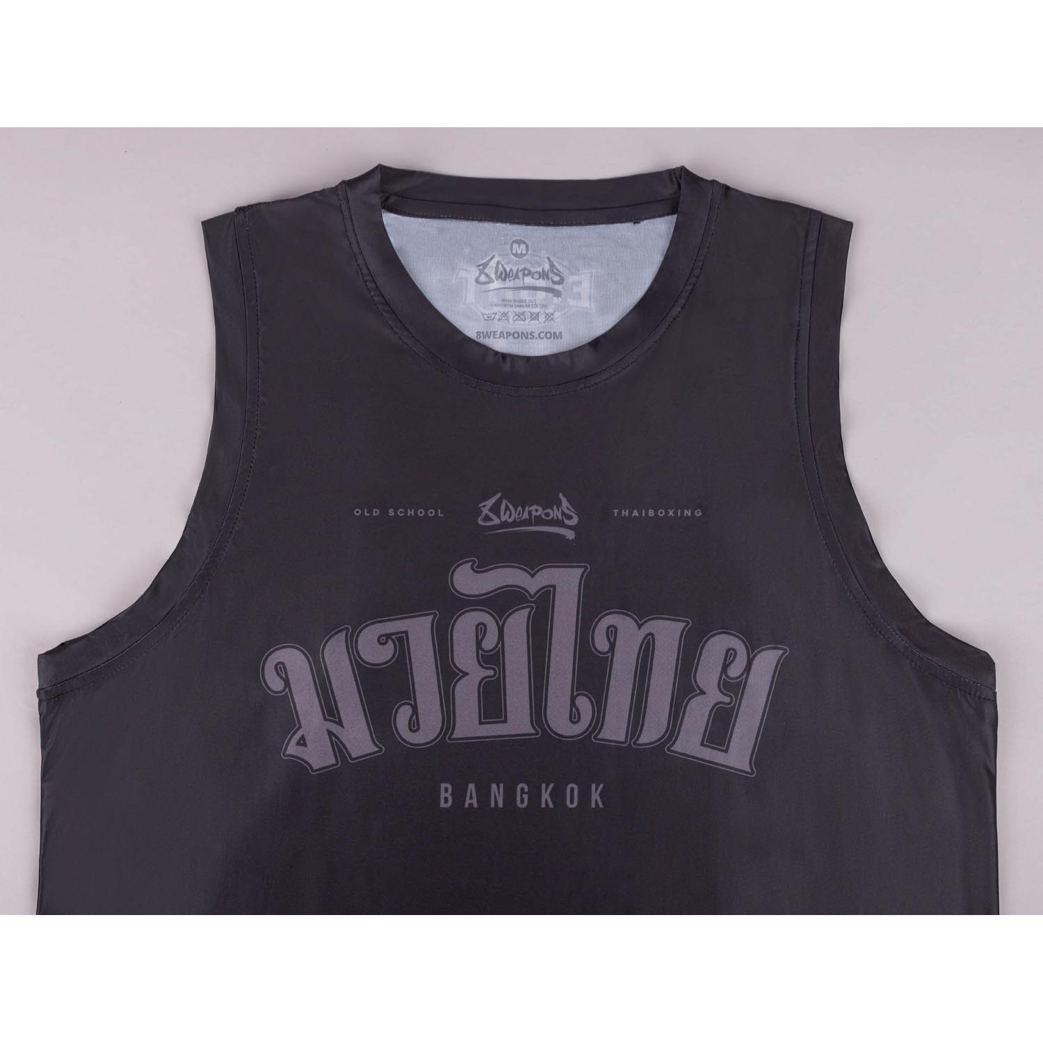 8 WEAPONS Functional Tank Top, Bangkok, black-black, XXL
