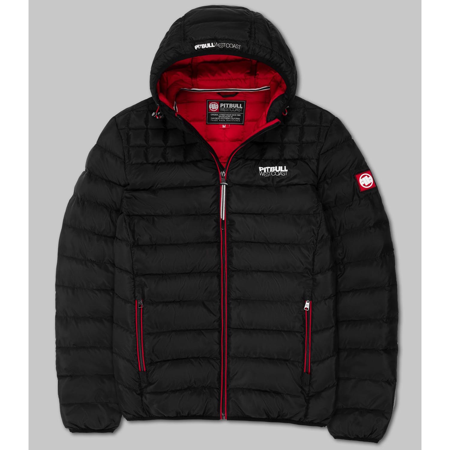 Pit Bull West Coast Jacke, Seacoast II, schwarz, S