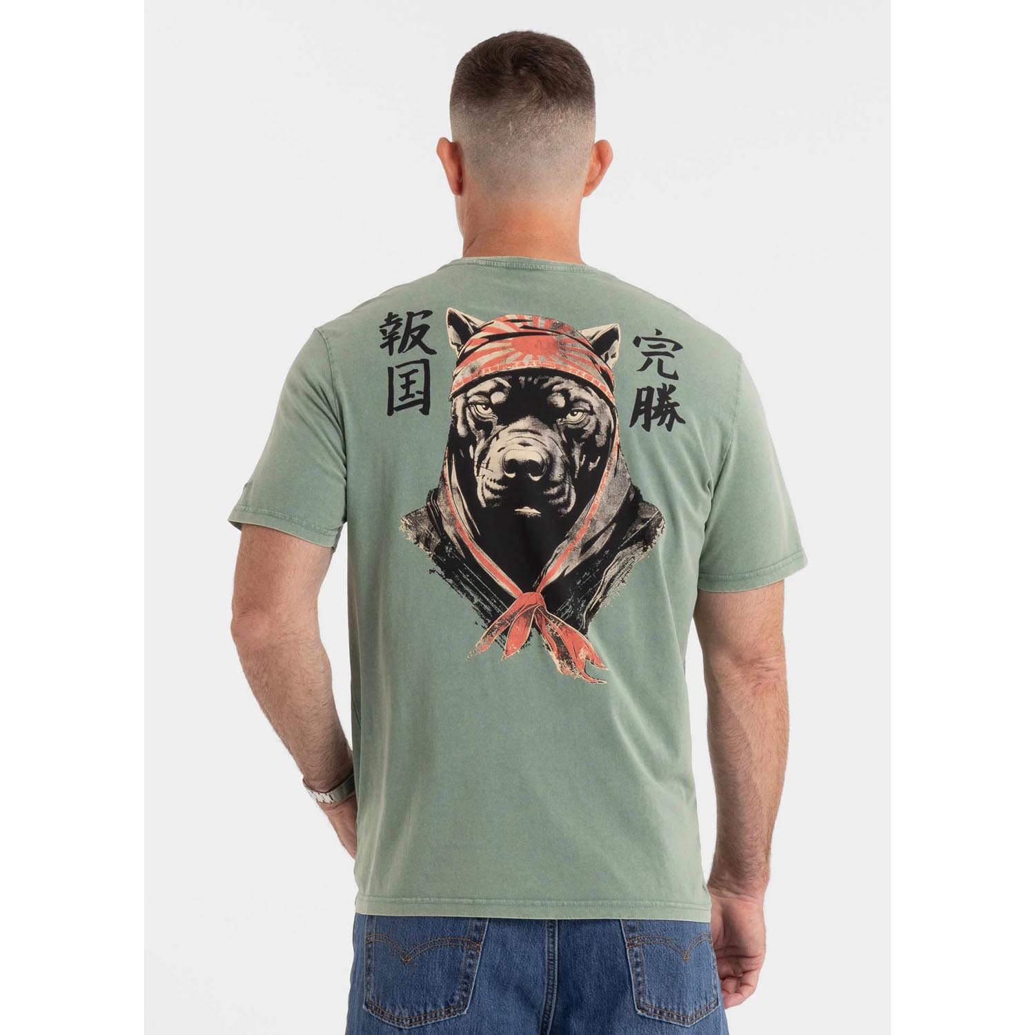 Pit Bull West Coast T-Shirt, Bravery, green, XXXL
