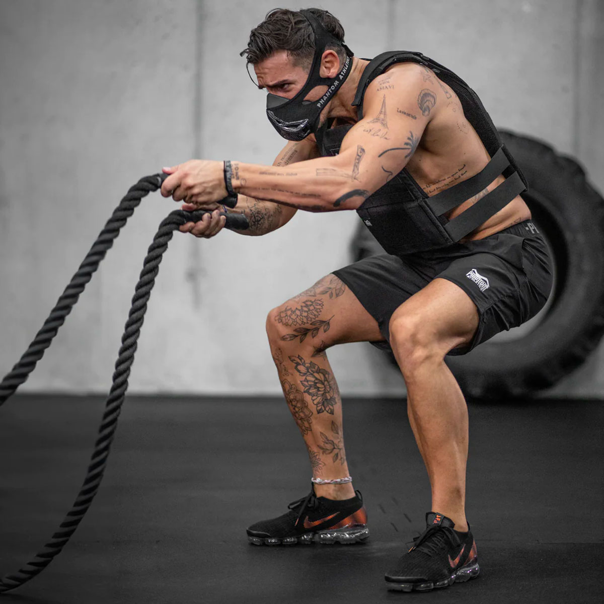 Phantom Athletics Training Mask, carbon, L