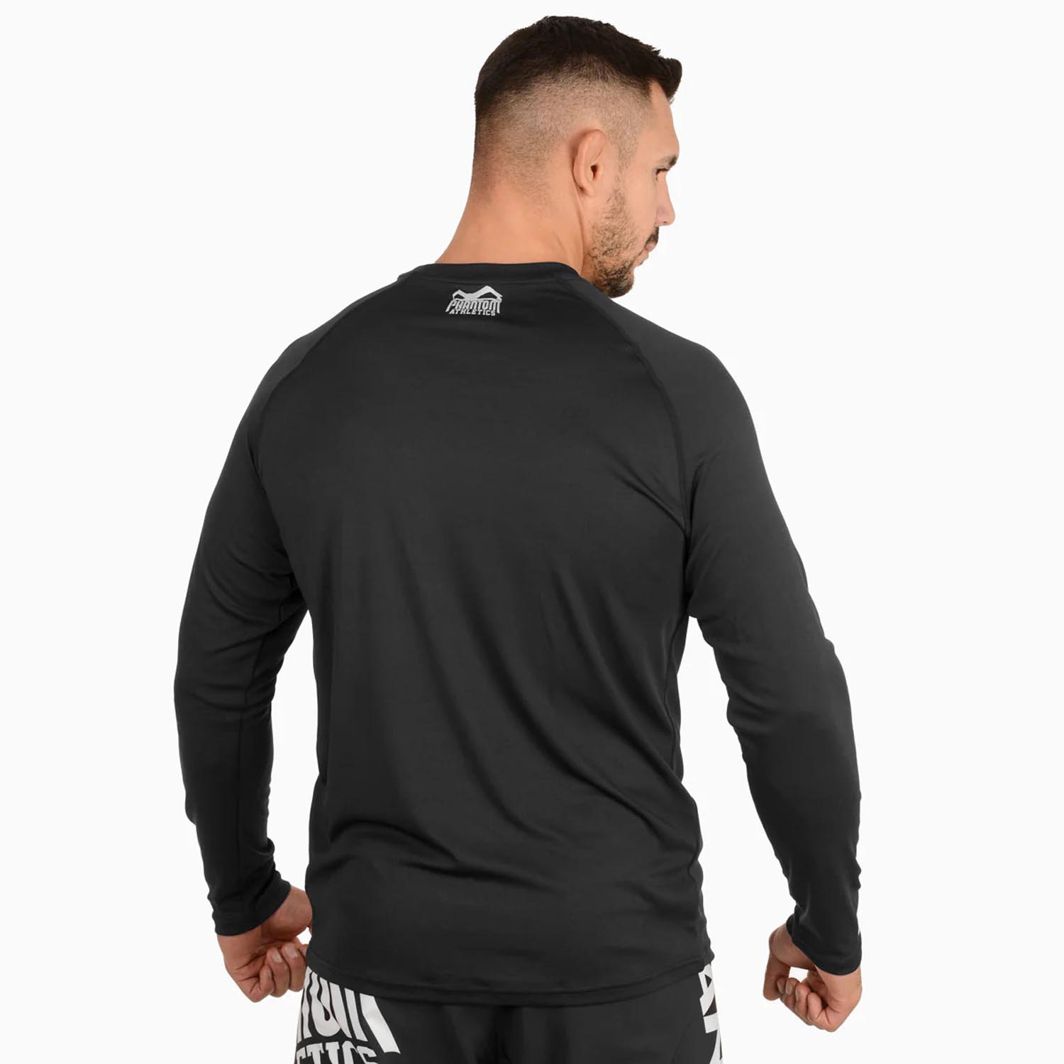 Phantom Athletics T-Shirt, L/S, Tactic, black, M